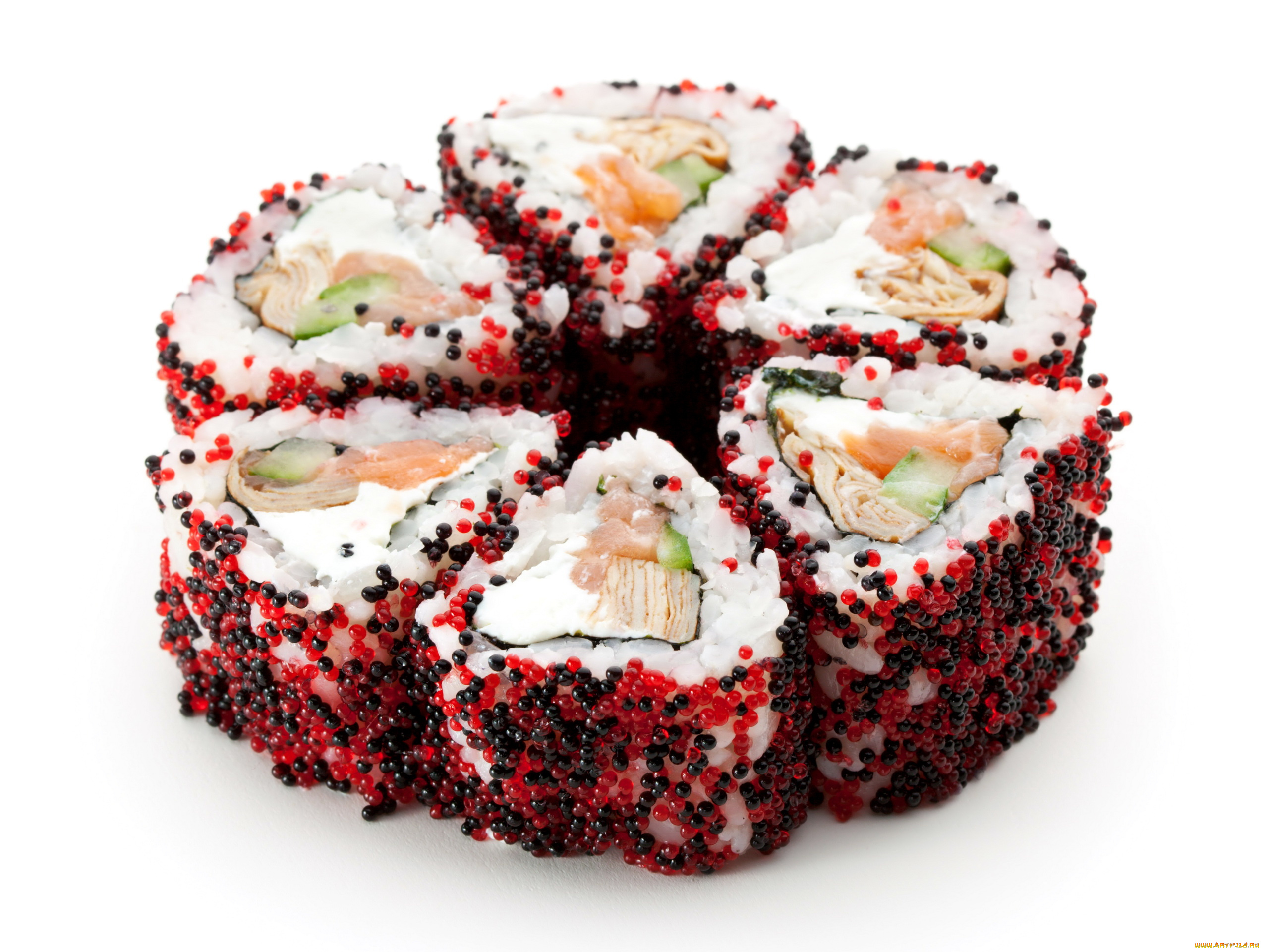 еда, рыба, морепродукты, суши, роллы, икра