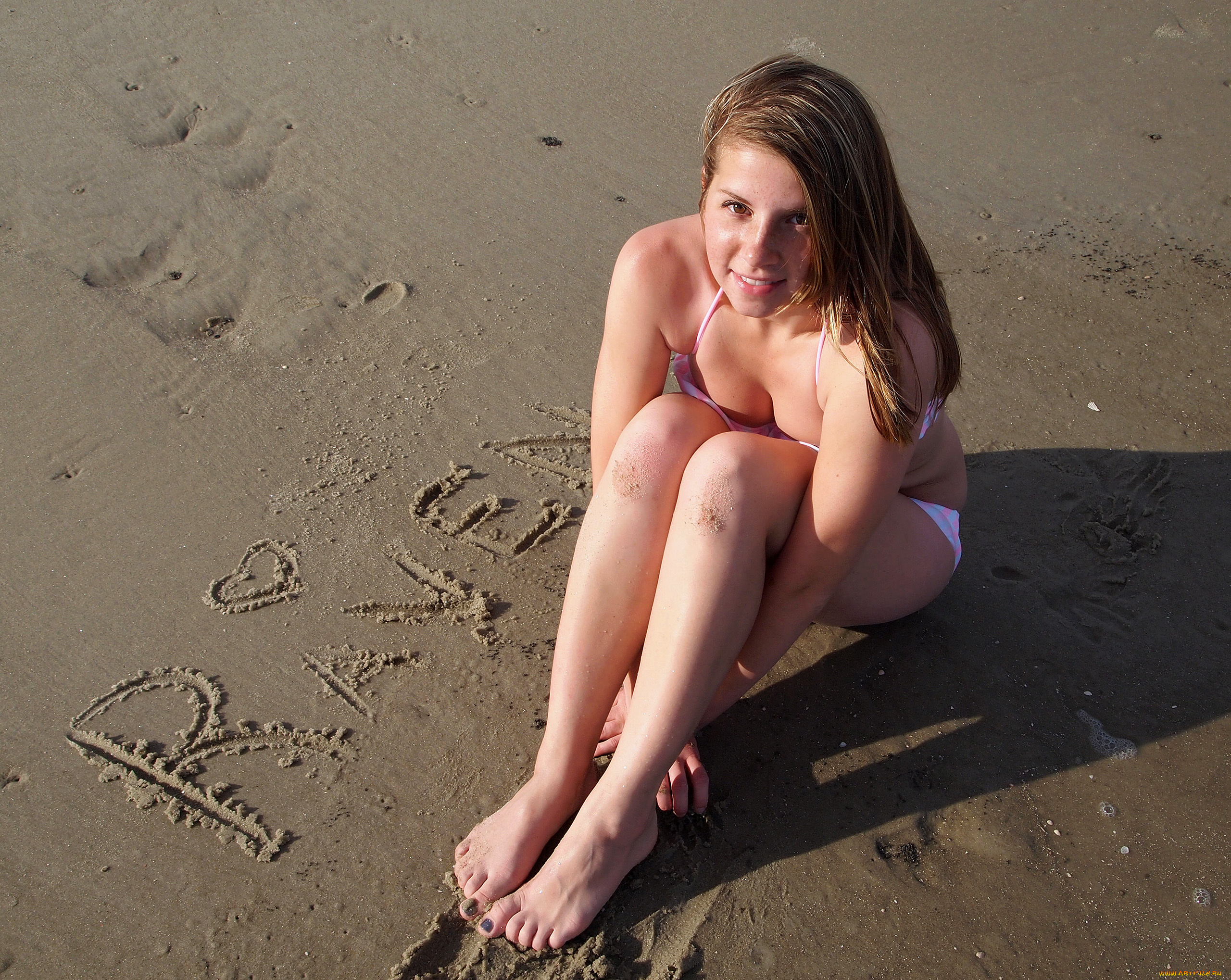 -Unsort, Блондинки, девушки, unsort, блондинки, песок