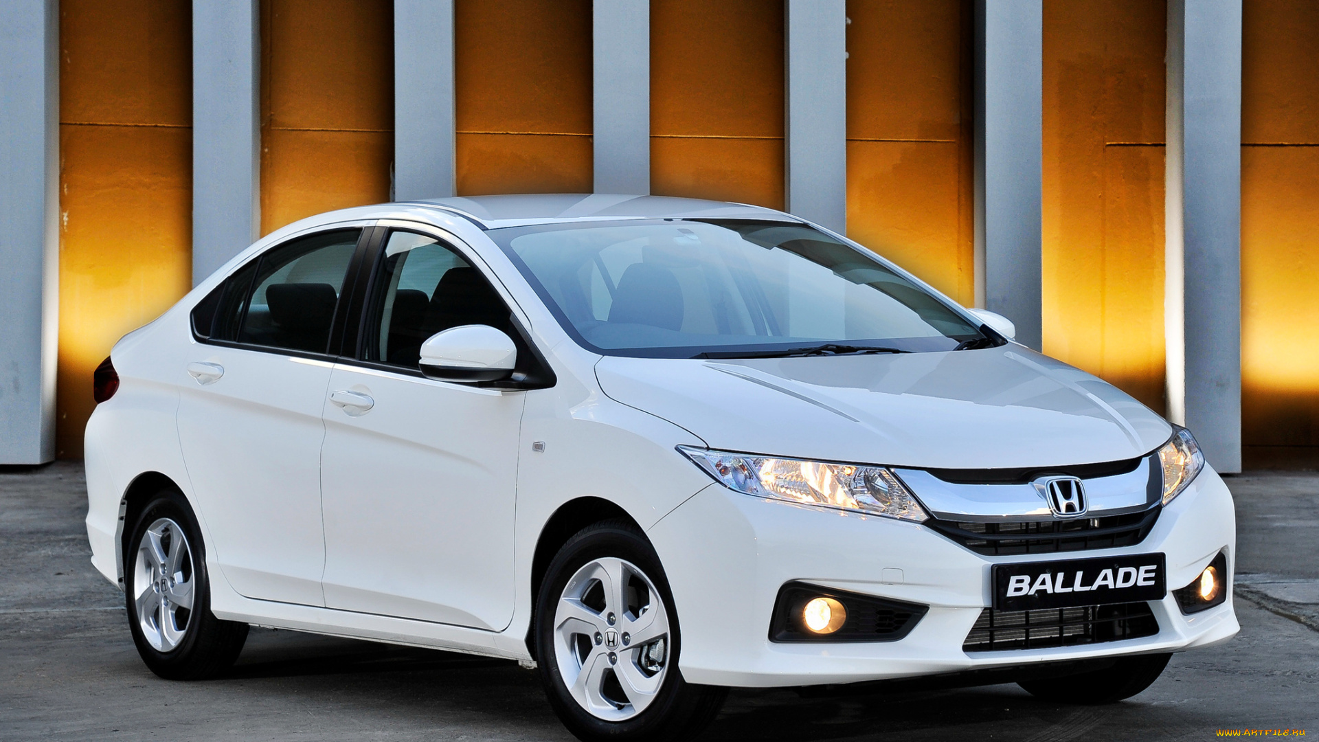 автомобили, honda, ballade, 2014, светлый