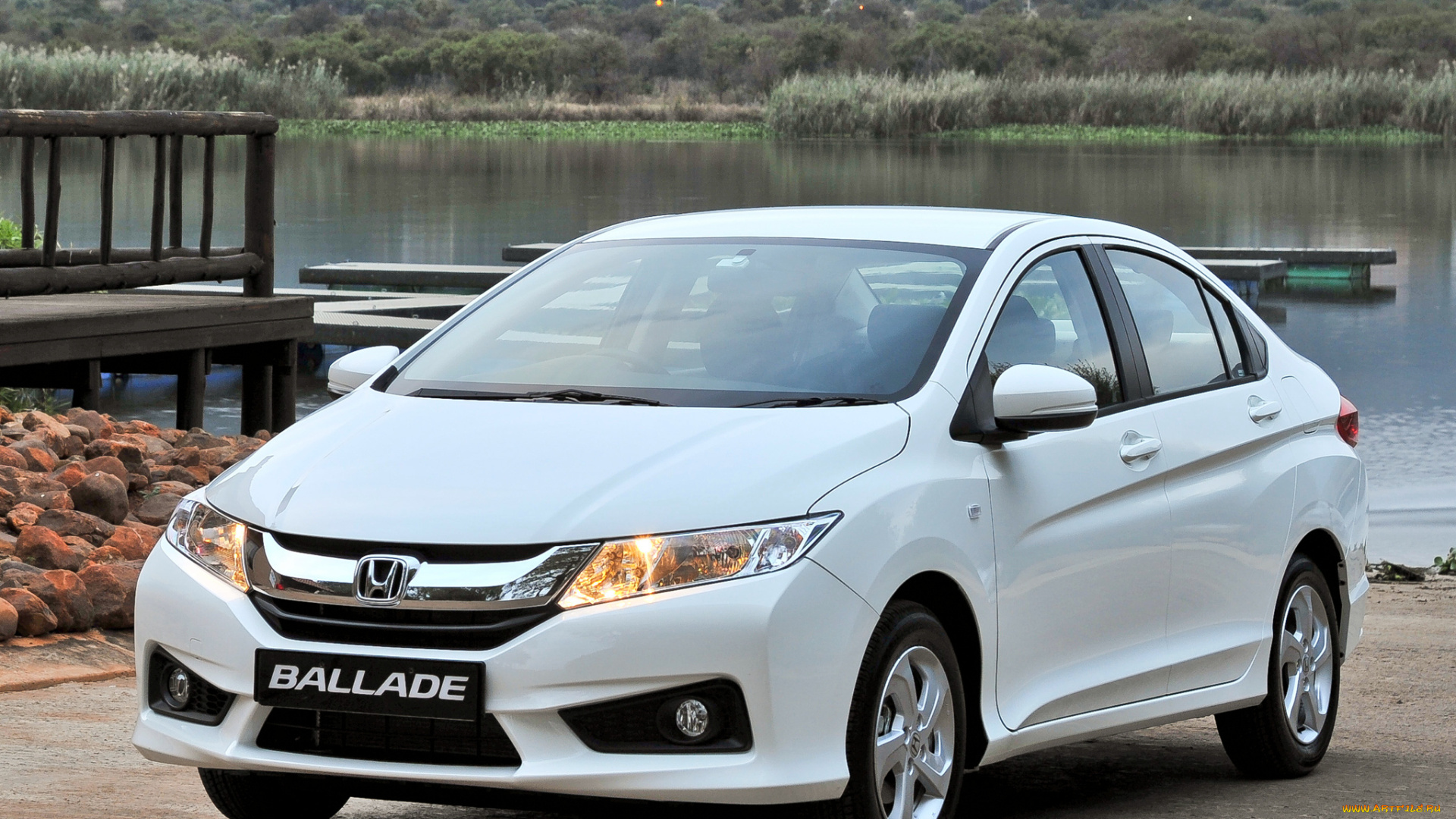 автомобили, honda, ballade, светлый, 2014