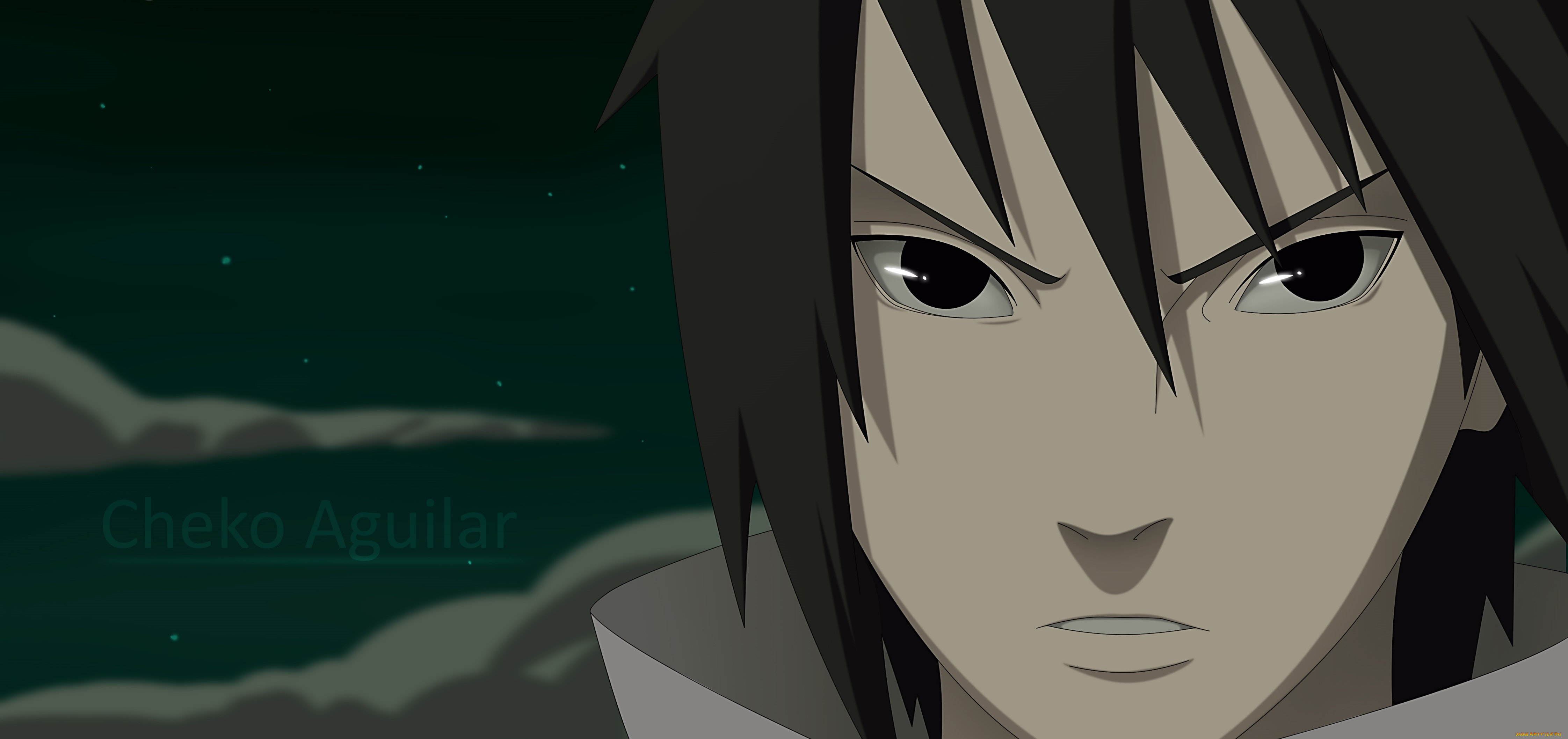 аниме, naruto, саске, учиха, лицо, взгляд, брюнет, парень, наруто, ураганные, хроники, манга