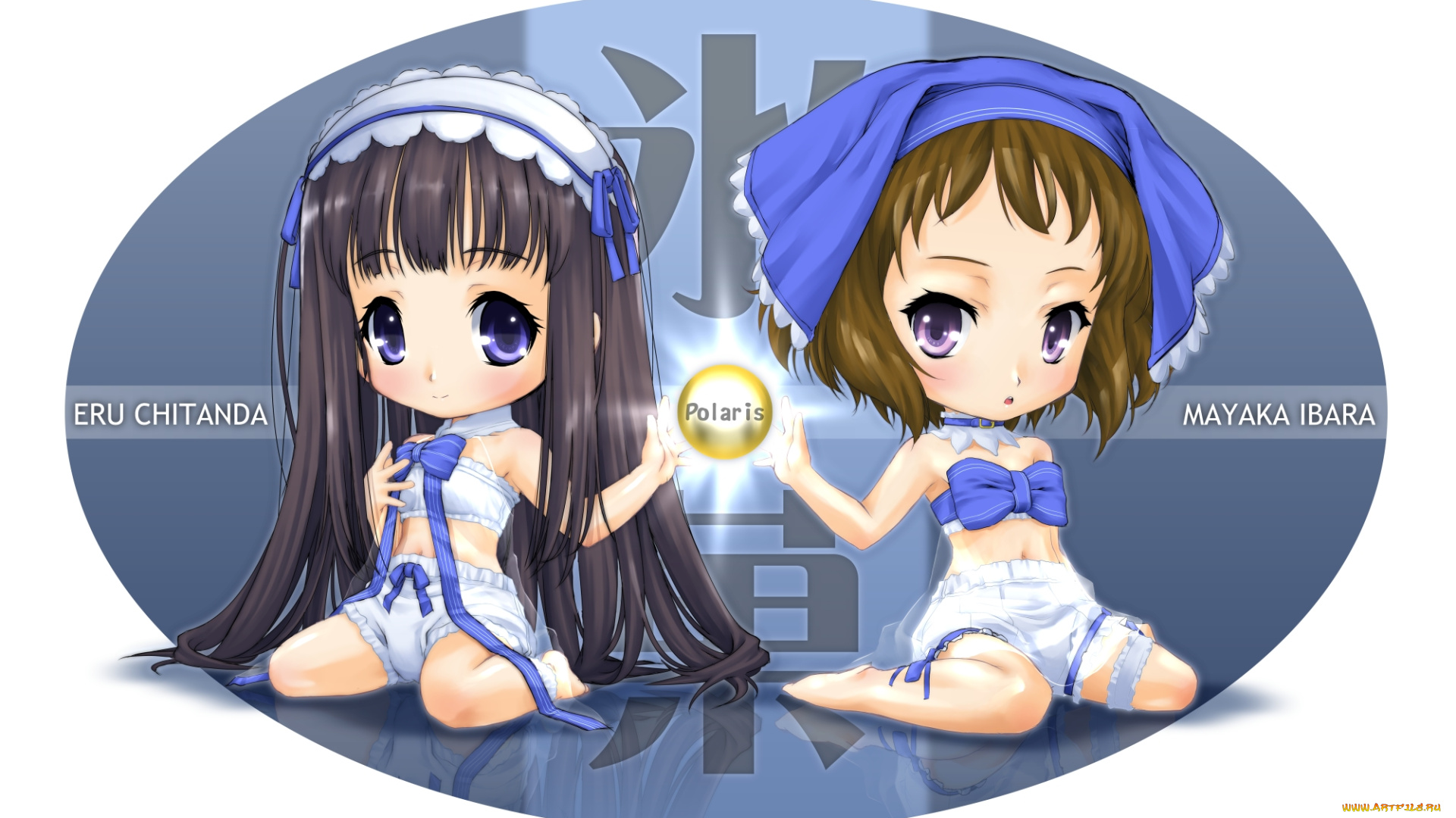 аниме, hyouka, chitanda, eru, ibara, mayaka, mao-6r, арт, девочки