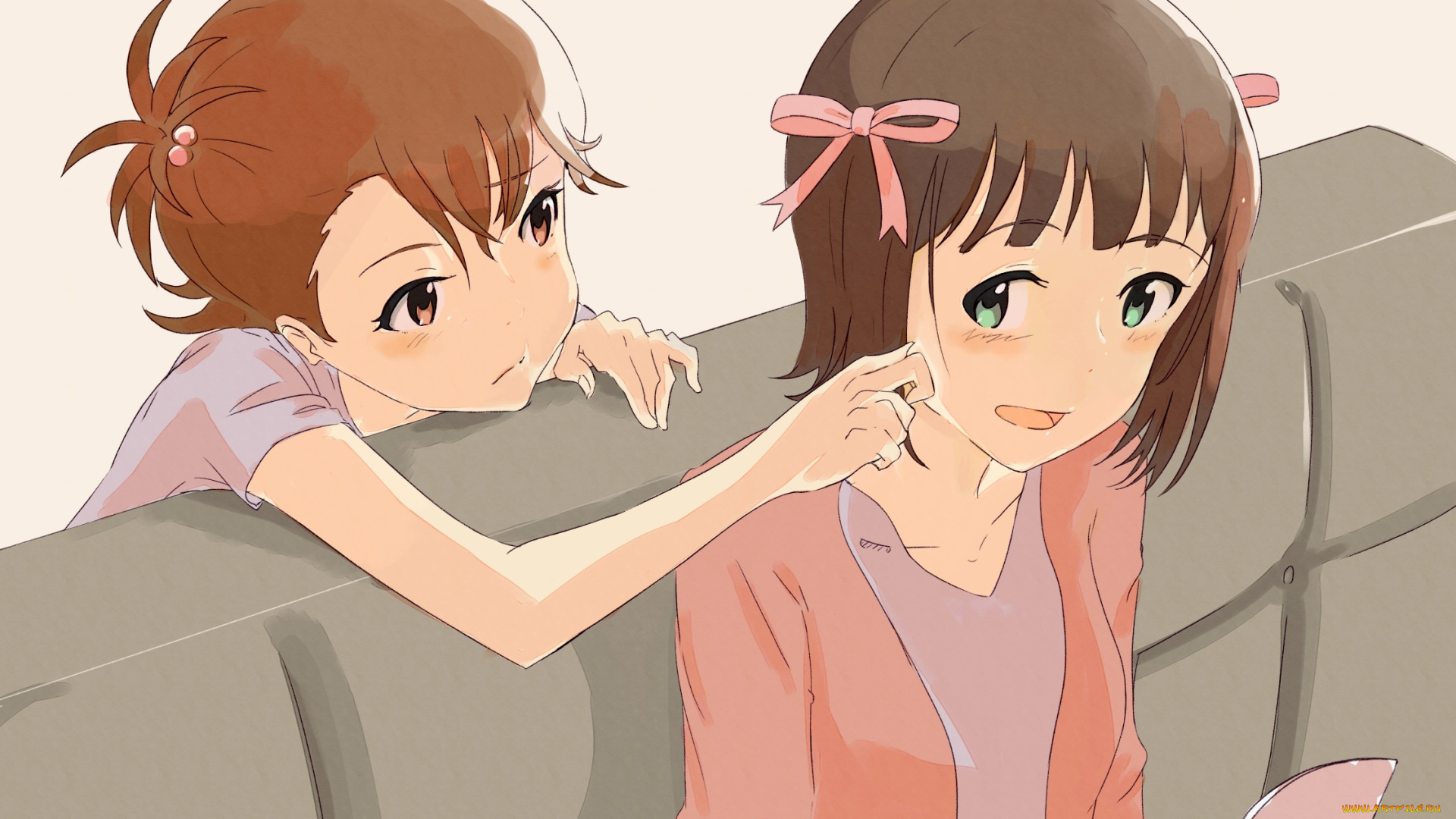 аниме, idolm@ster, neji-nezihs, futami, ami, amami, haruka, idolmaster