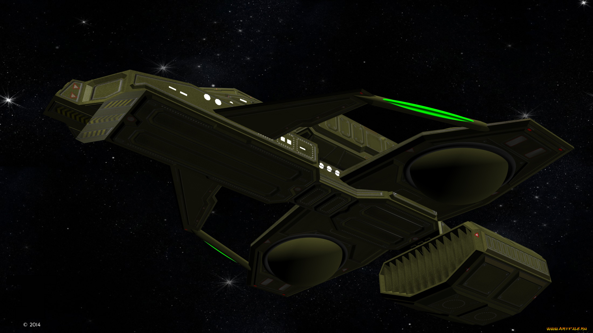 космос, арт, вселенная, полет, космический, корабль