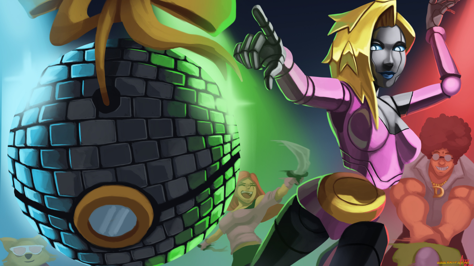 разное, арты, девушка