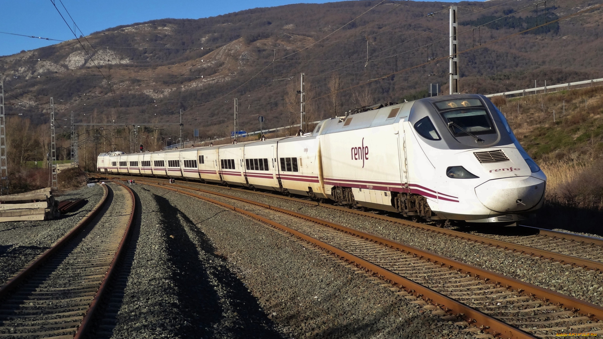 техника, поезда, состав, локомотив, рельсы, дорога, железная