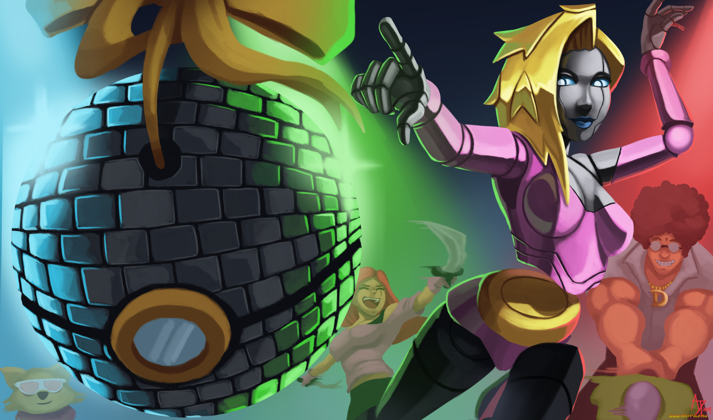 разное, арты, девушка