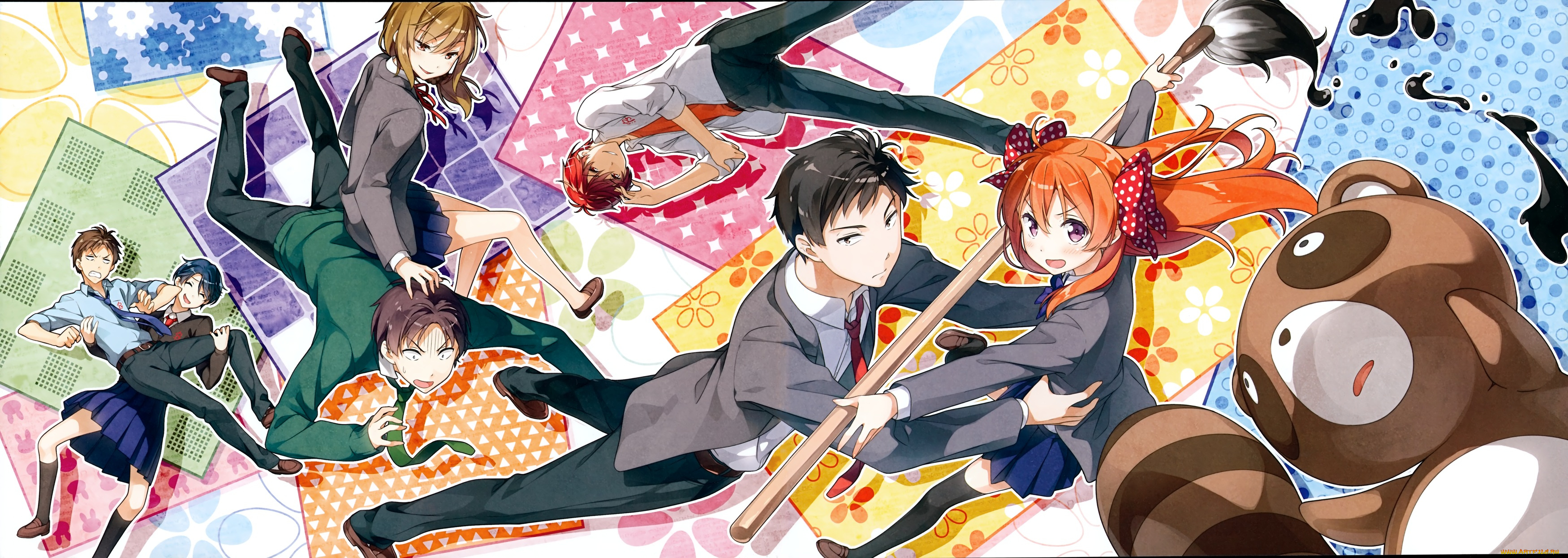 аниме, gekkan, shoujo, nozaki-kun, kantoku, hori, masayuki, seo, yuzuki, автор, сёдзе, манги, девушки, gekkan, shoujo, nozaki-kun, парни, арт, wakamatsu, hirotaka, нозаки, романтика, nozaki, umetarou, mikoshiba, mikoto, sakura, chiyo, kashima, yuu