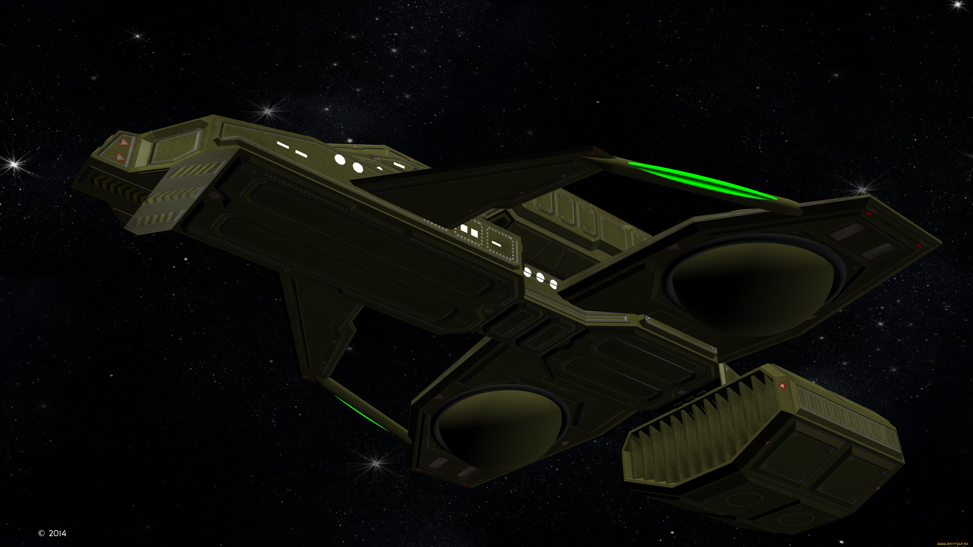 космос, арт, вселенная, полет, космический, корабль