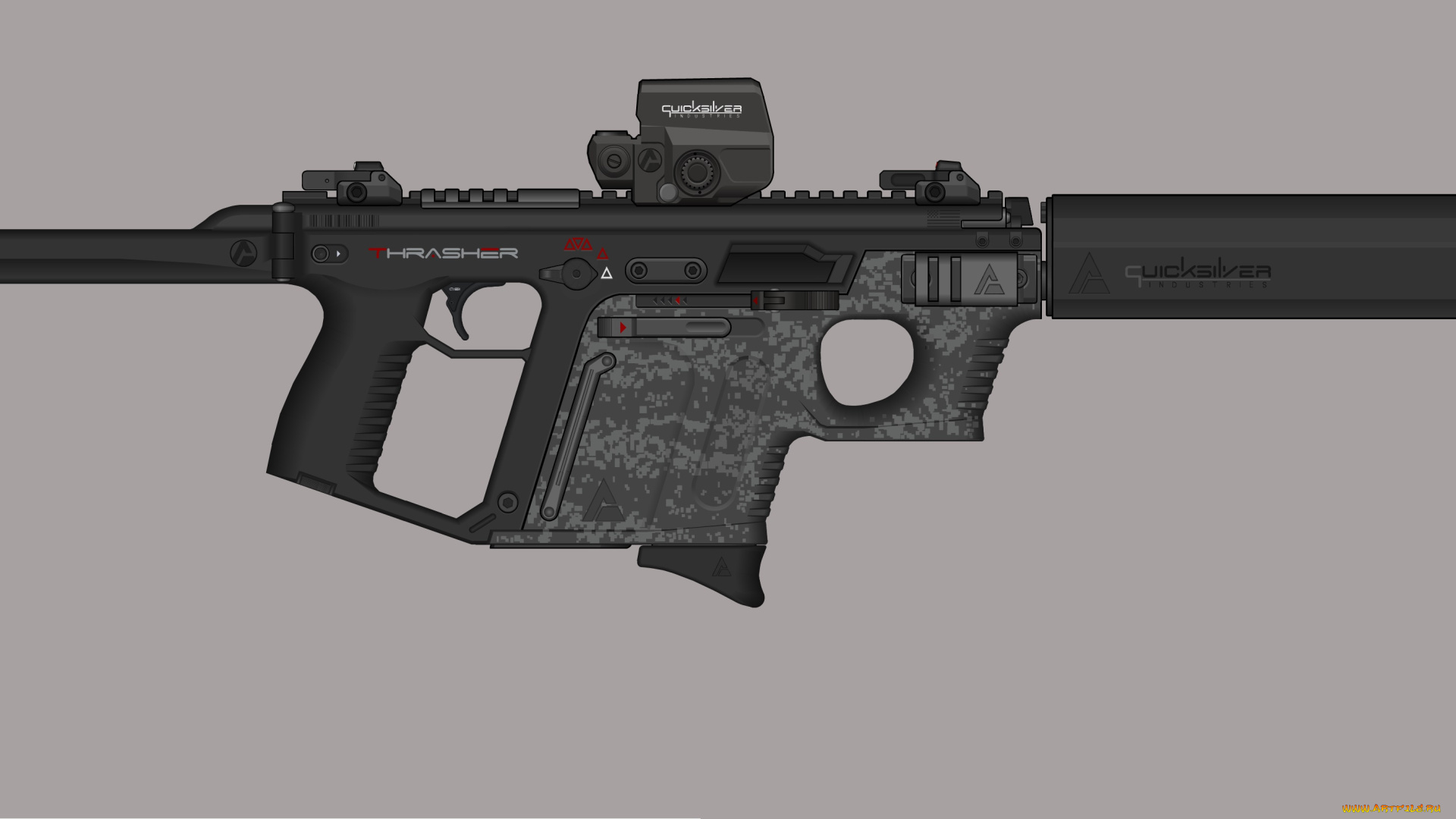 рисованное, армия, фон, оружие