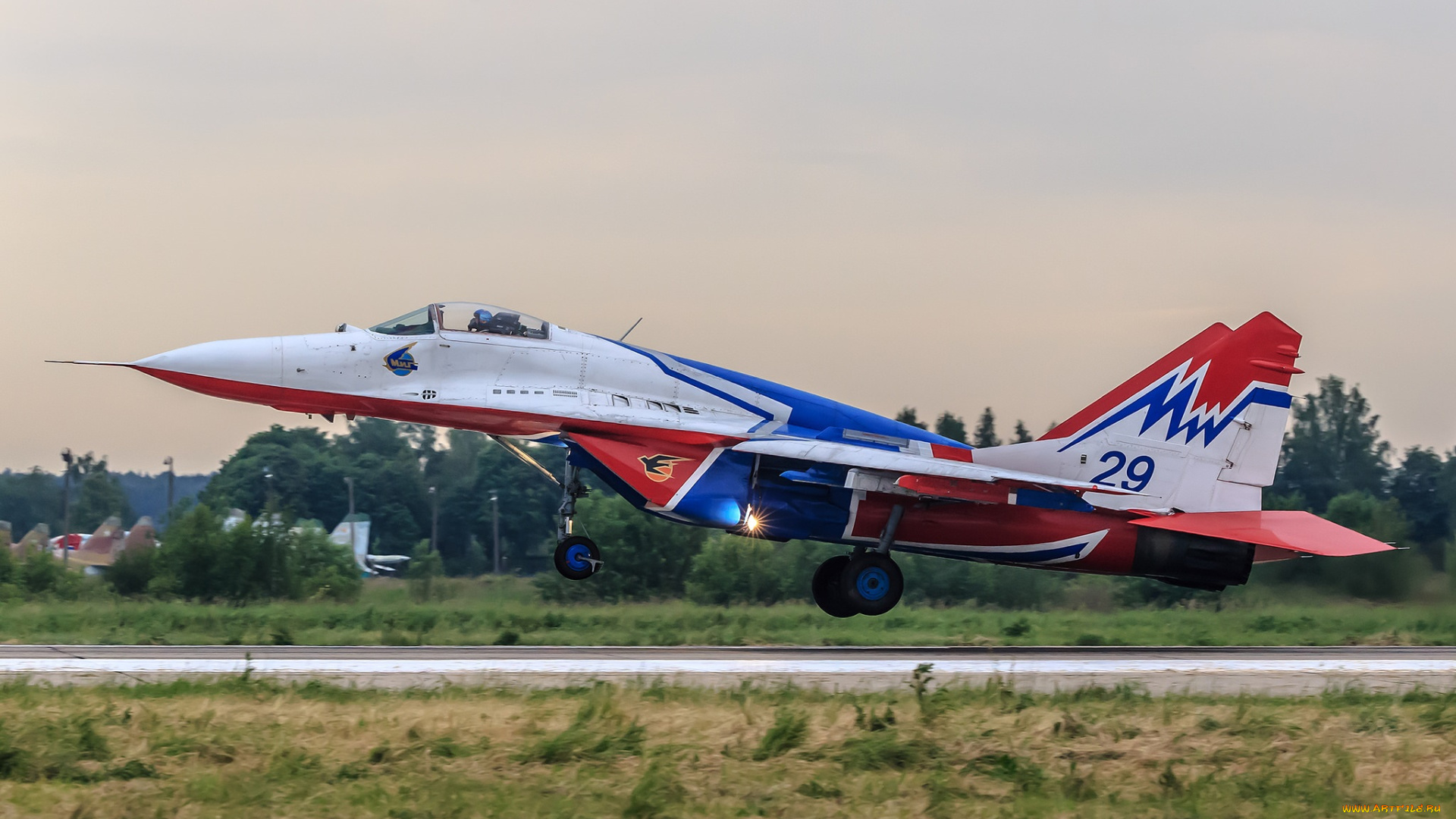 mig-29, авиация, боевые, самолёты, истребитель