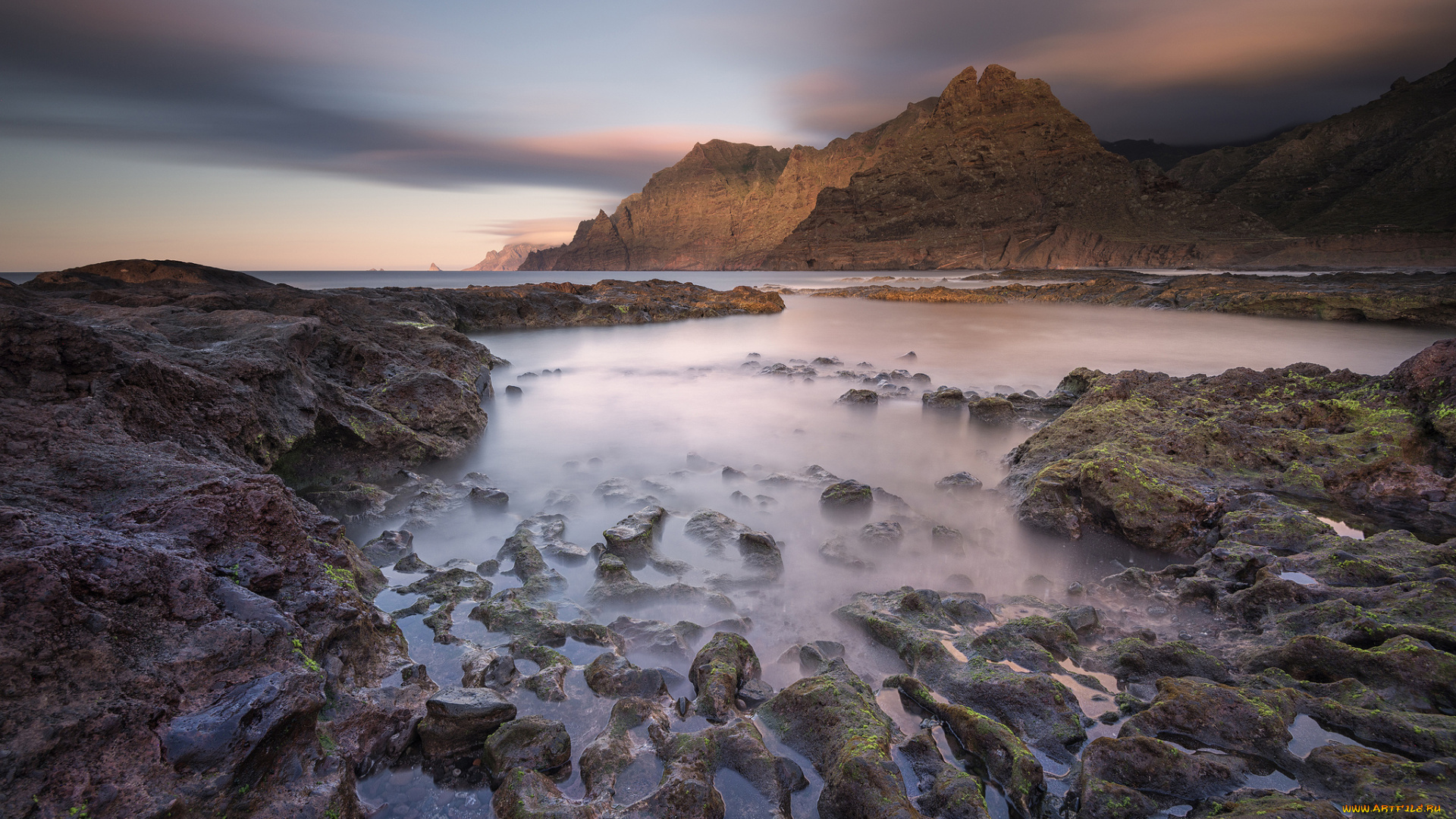 природа, побережье, берег, море