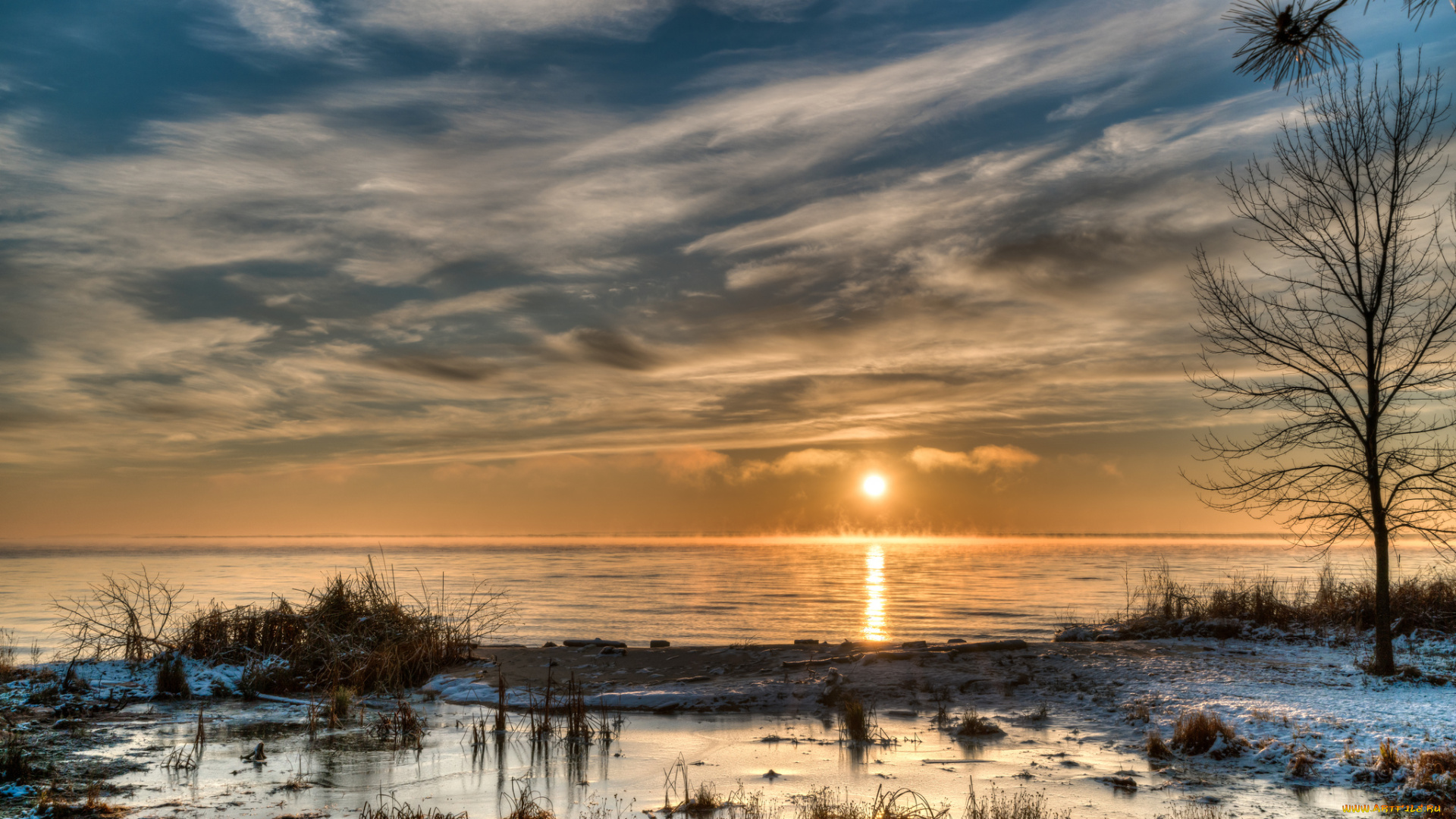 природа, восходы, закаты, рассвет