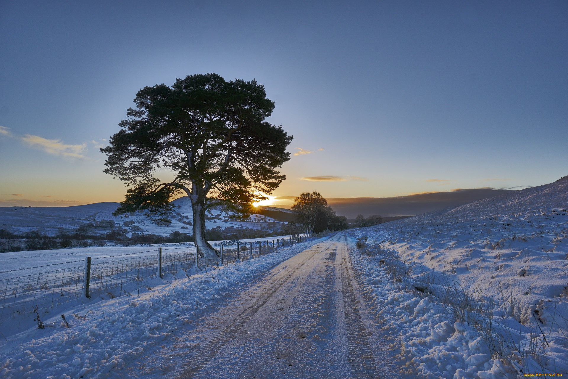 природа, дороги, тракт