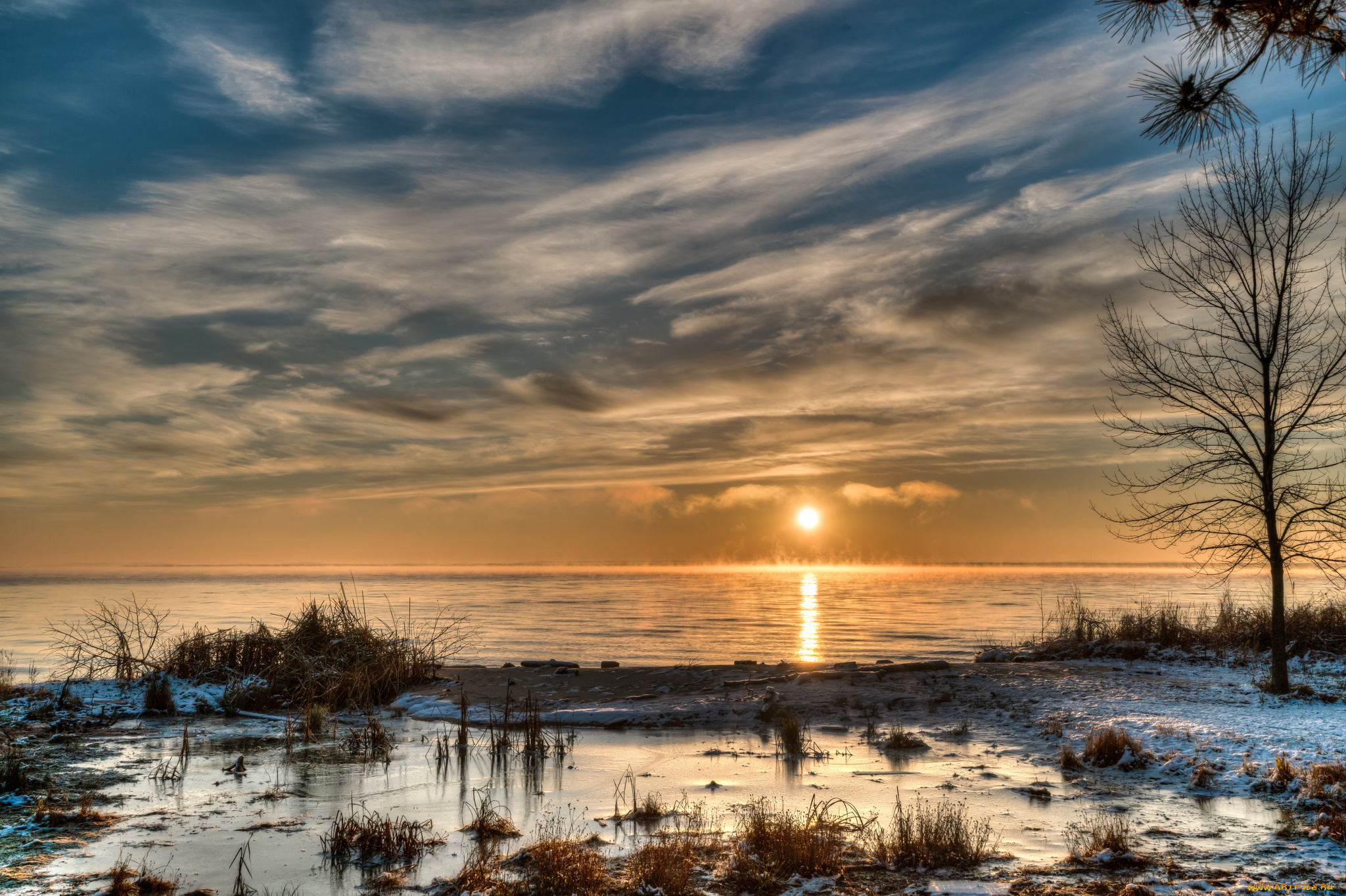 природа, восходы, закаты, рассвет