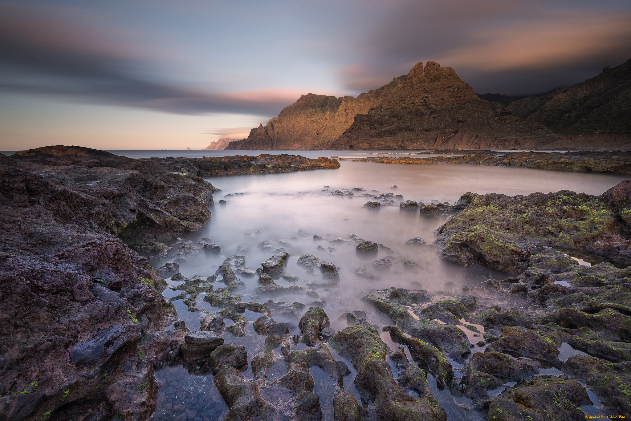 природа, побережье, берег, море