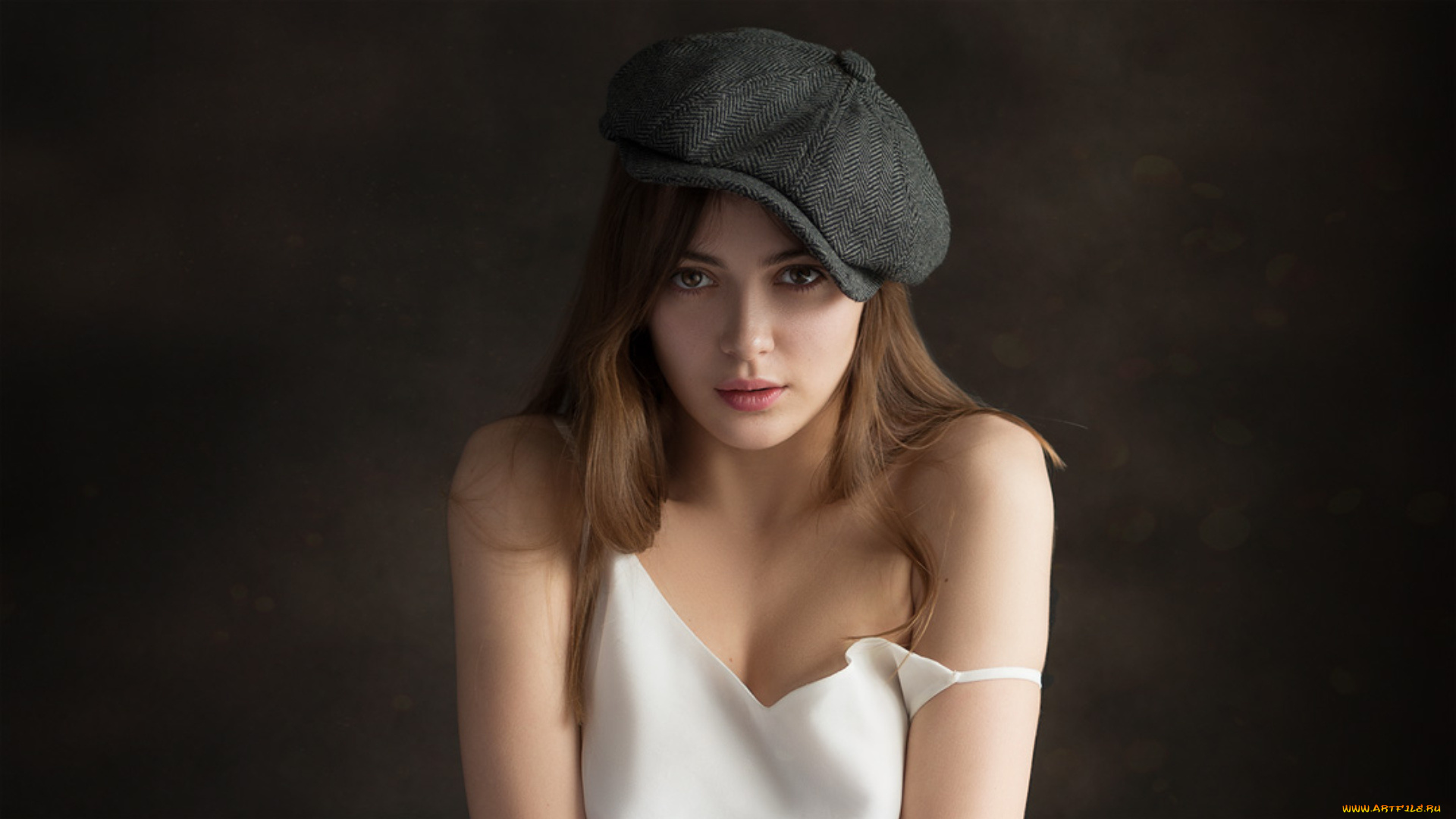 девушки, -unsort, , брюнетки, темноволосые, фон, девушка, взгляд