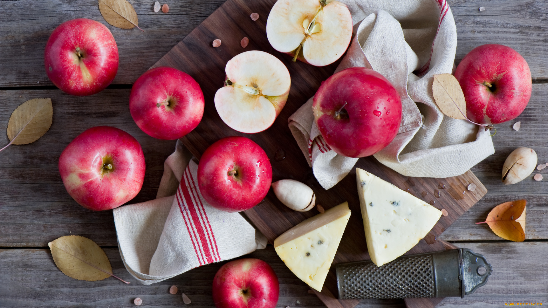 еда, Яблоки, снедь