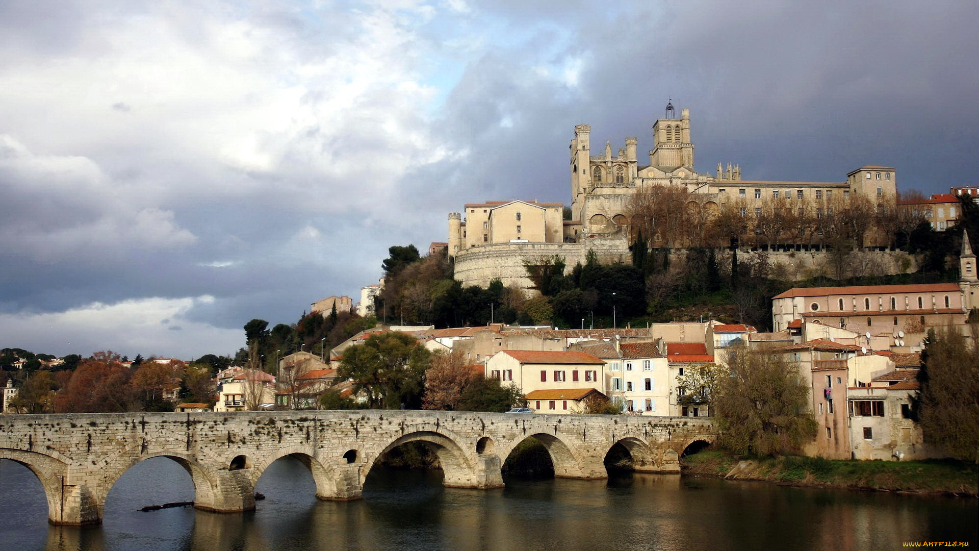 города, прага, , Чехия, река, влтава