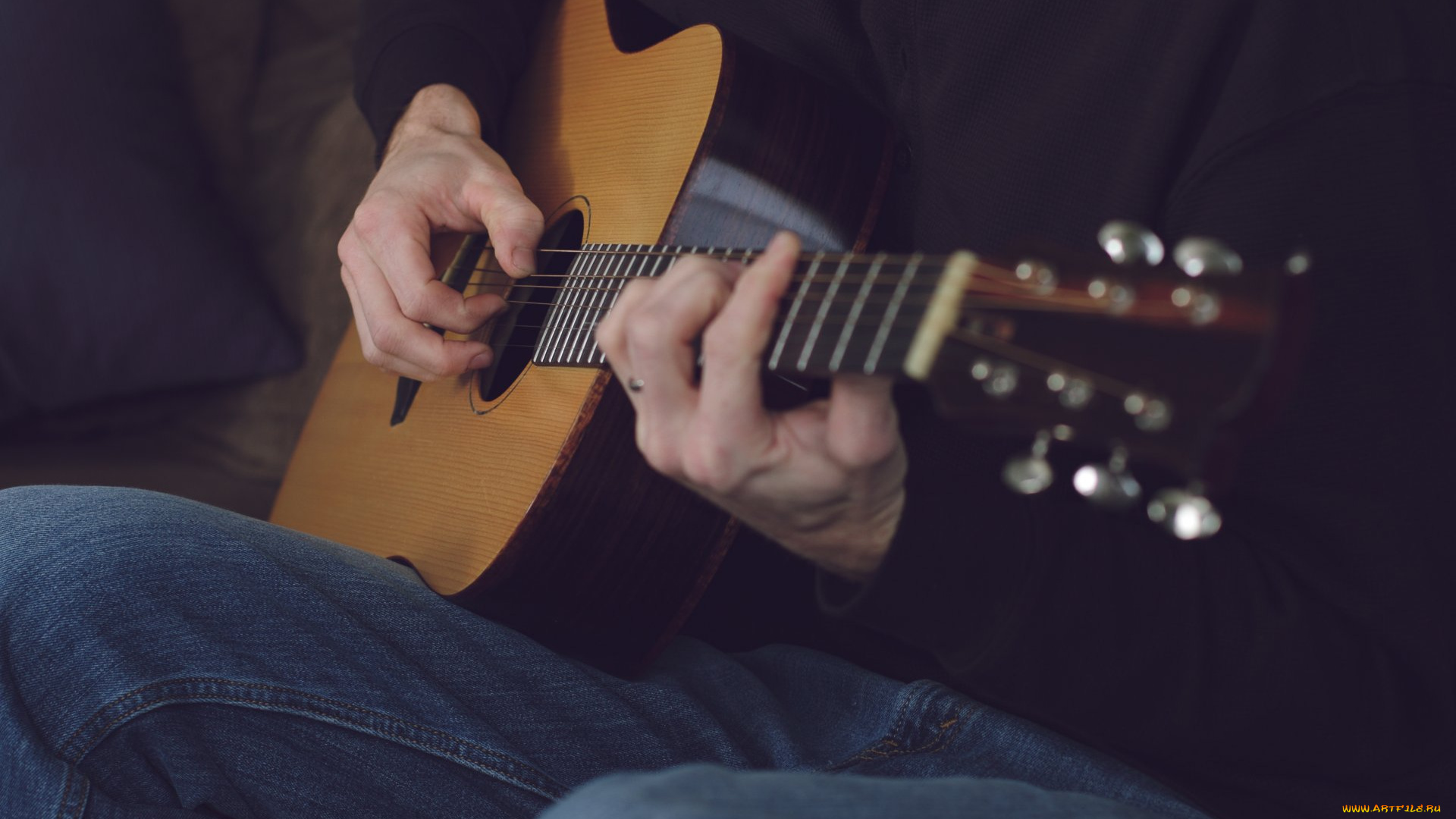 музыка, -музыкальные, инструменты, гитара, руки