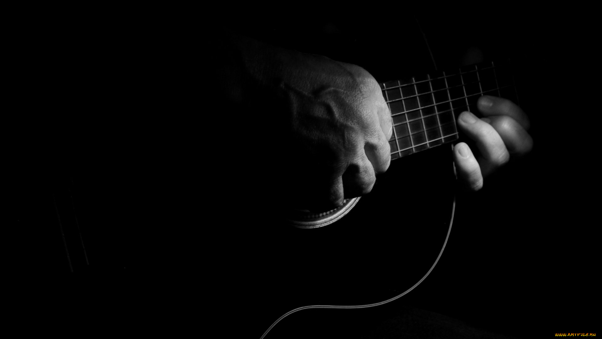 музыка, -музыкальные, инструменты, руки, гитара