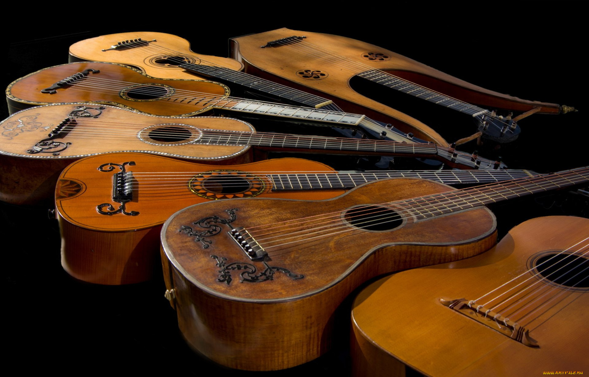 музыка, -музыкальные, инструменты, гитара