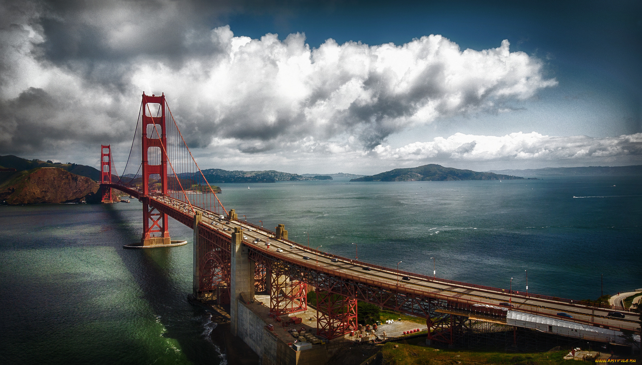 города, -, мосты, простор