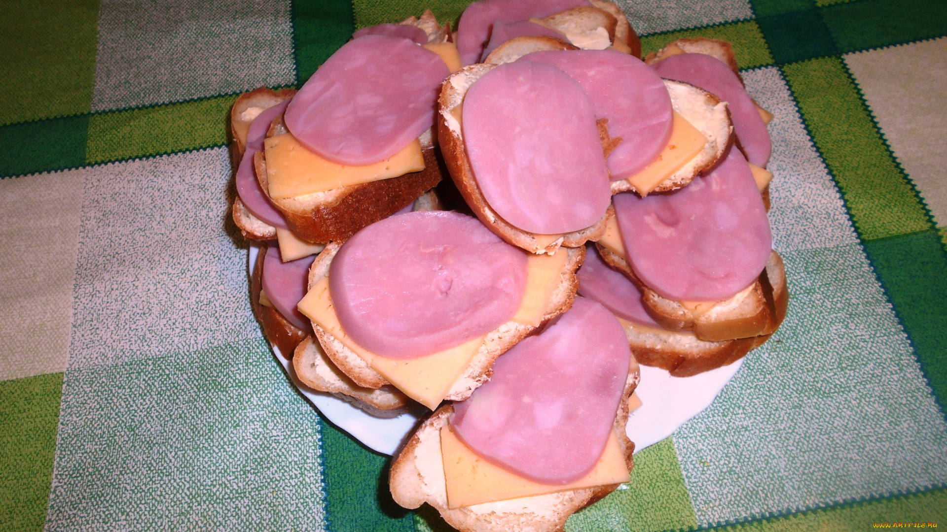 еда, бутерброды, , гамбургеры, , канапе, сыр, колбаса, хлеб