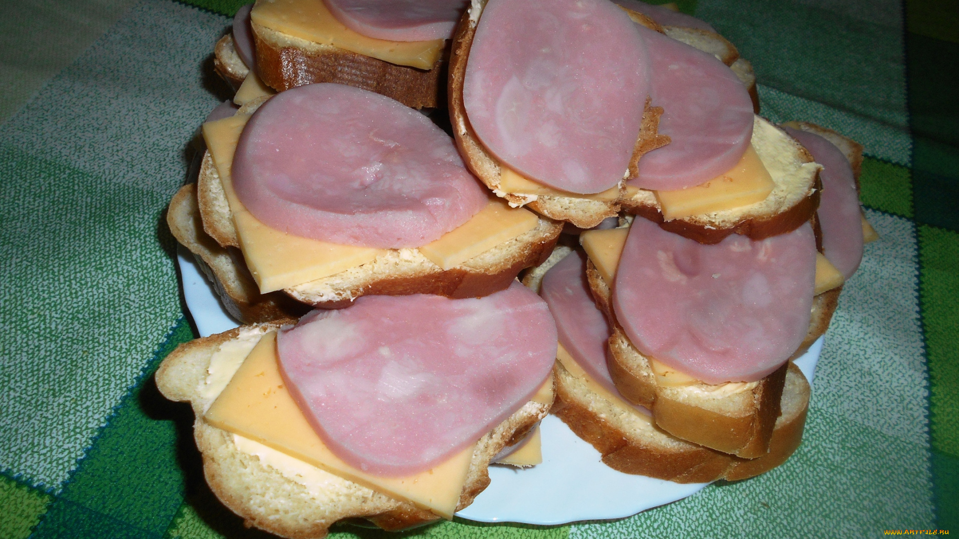 еда, бутерброды, , гамбургеры, , канапе, сыр, колбаса, хлеб