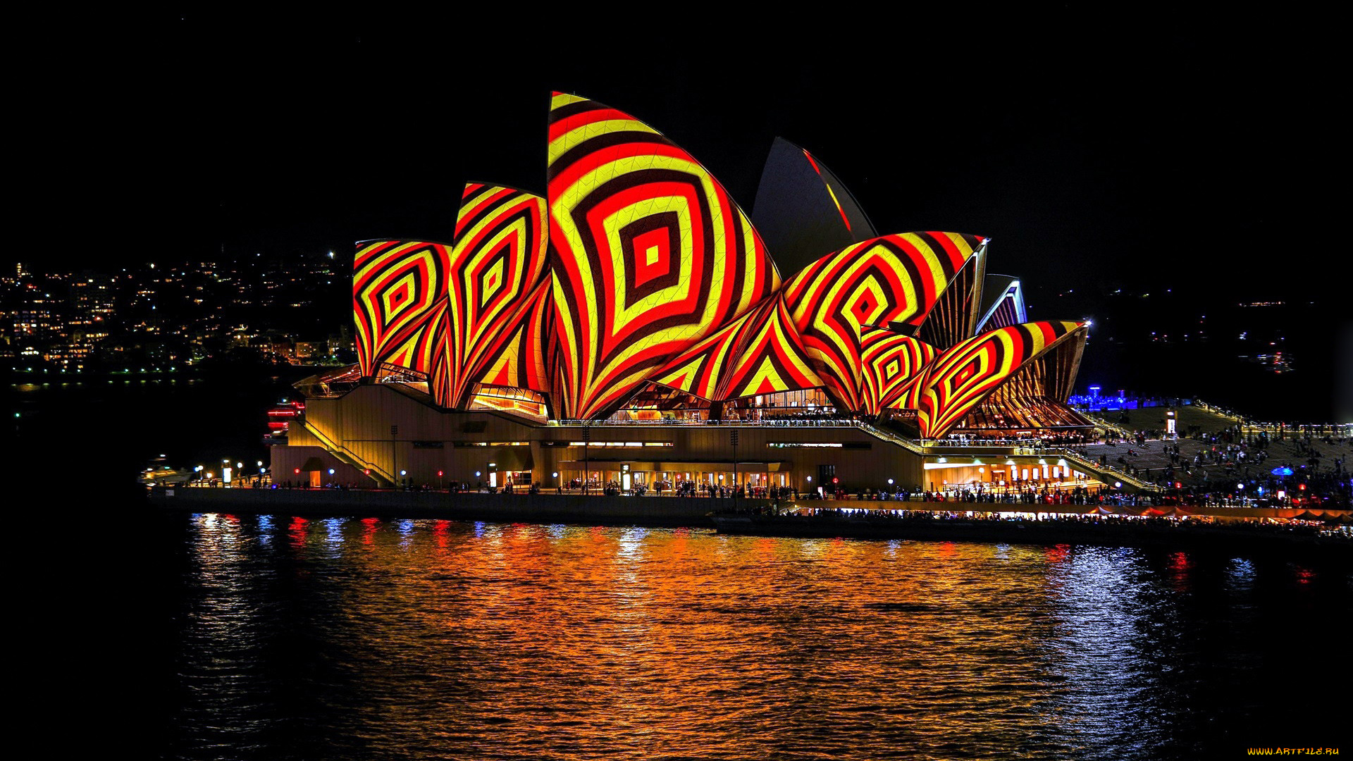 города, сидней, , австралия, опера