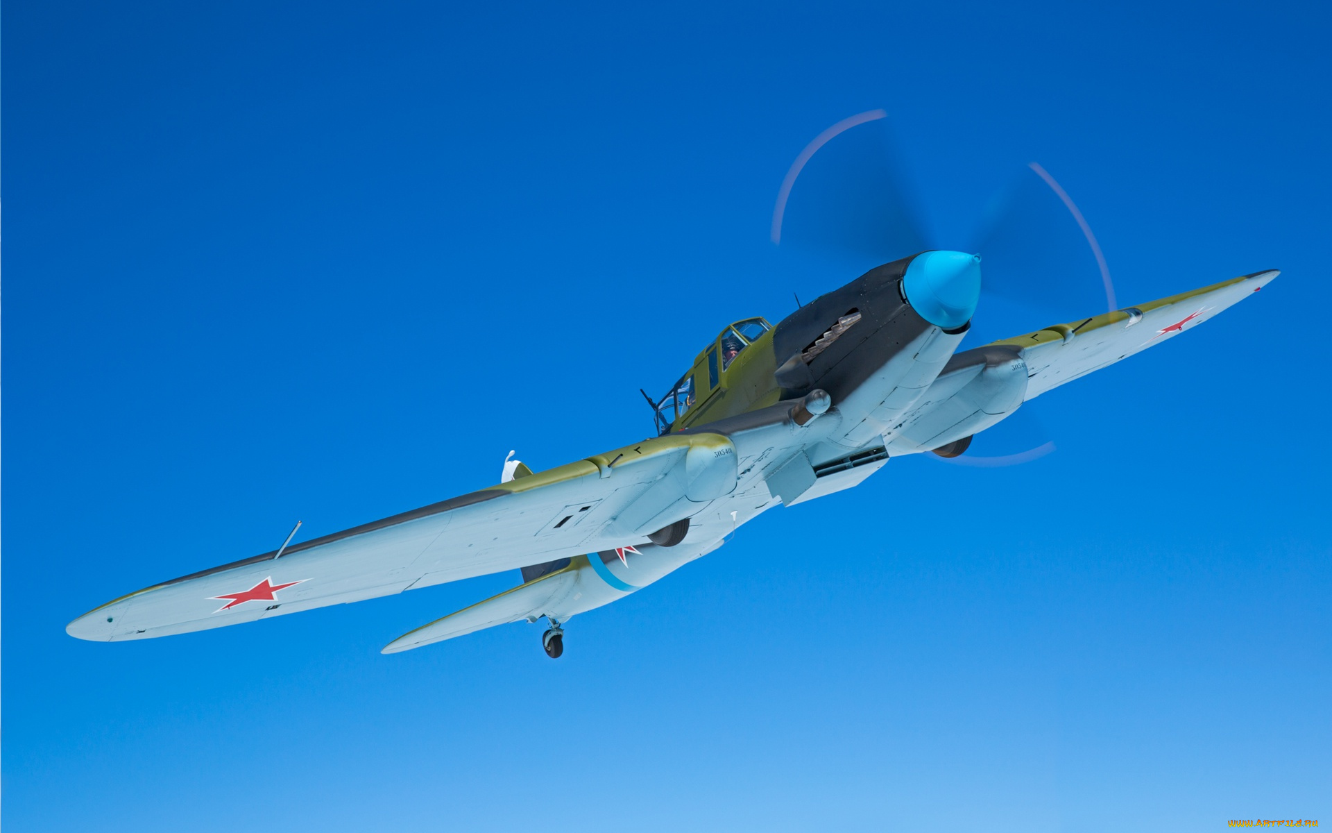 авиация, боевые, самолёты, ил-2