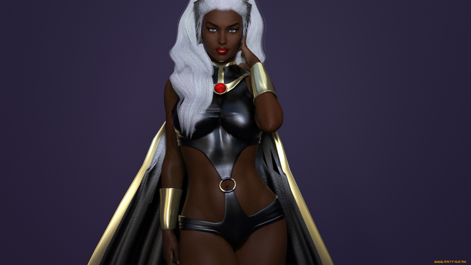 3д, графика, фантазия, , fantasy, девушка, фон, взгляд, униформа