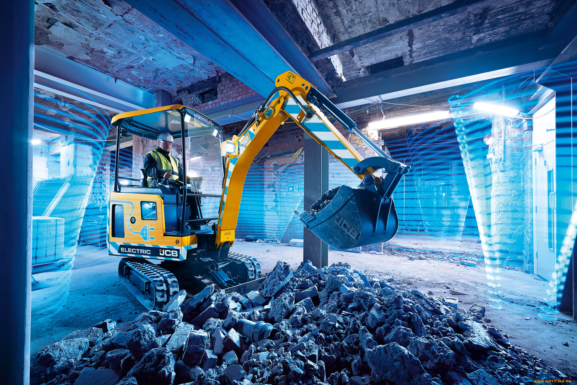 техника, экскаваторы, jcb