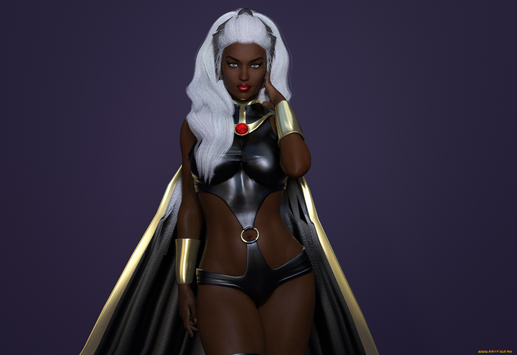 3д, графика, фантазия, , fantasy, девушка, фон, взгляд, униформа