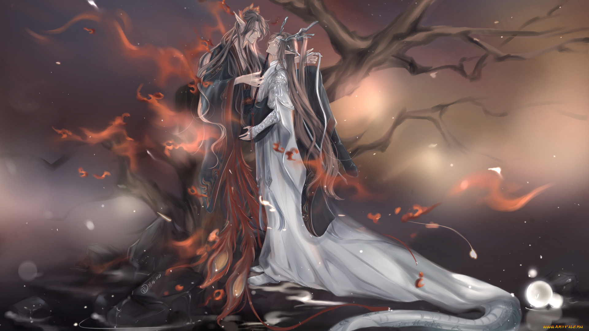 аниме, mo, dao, zu, shi, the, untamed, неукротимый, повелитель, чэньцин, мосян, тунсю, mo, dao, zu, shi, магистр, дьявольского, культа