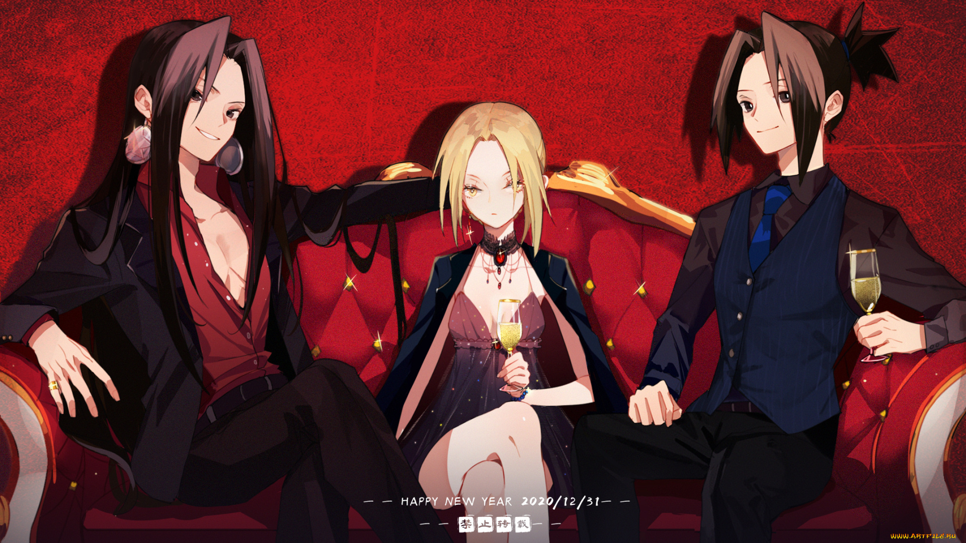 аниме, shaman, king, король, шаман