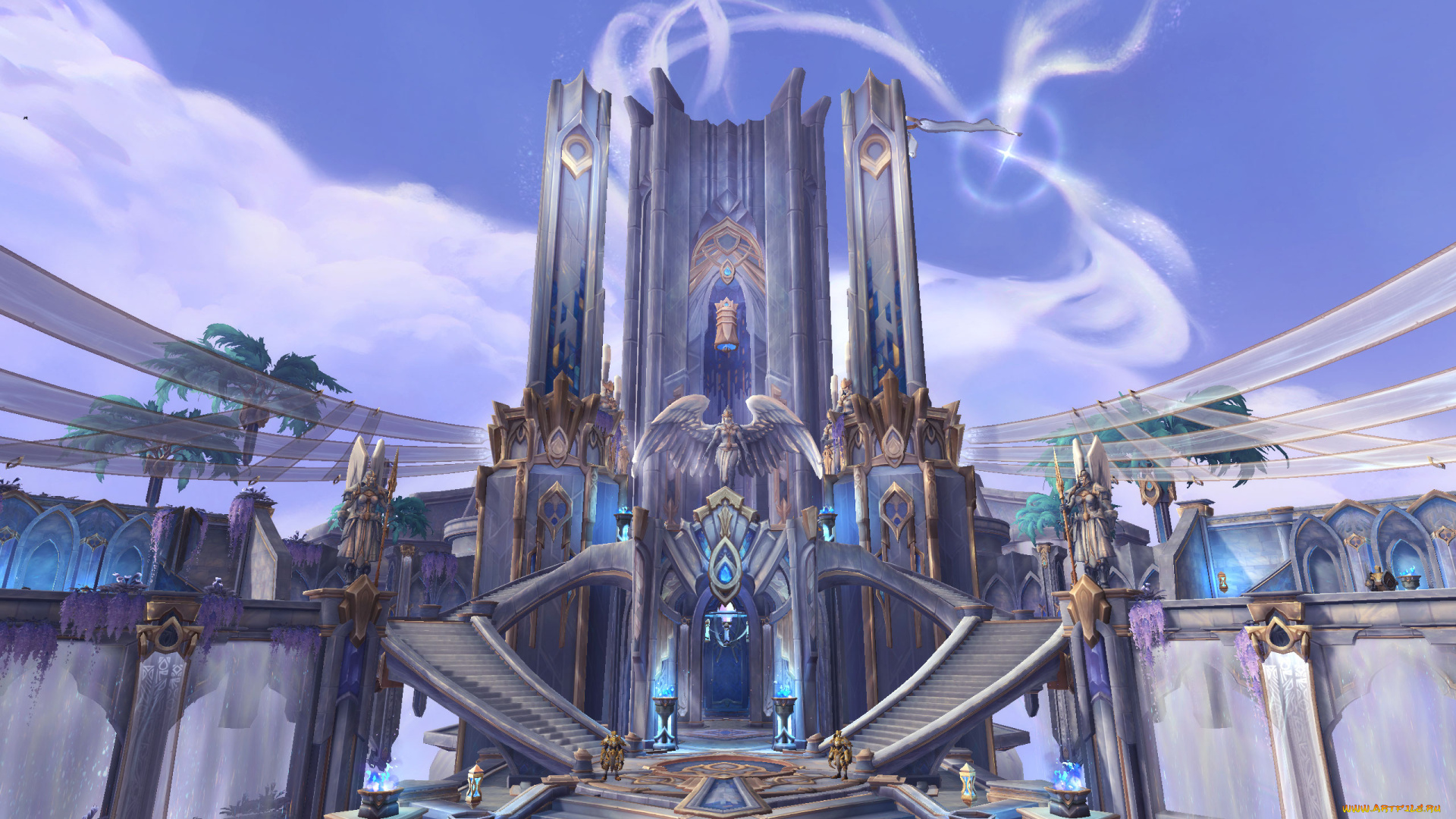 видео, игры, world, of, warcraft, , shadowlands, дворец