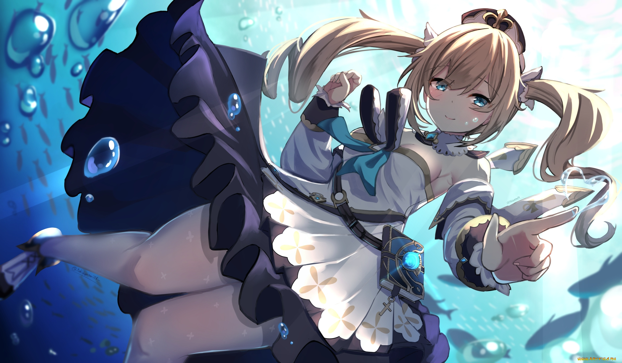 аниме, genshin, impact, genshin, impact