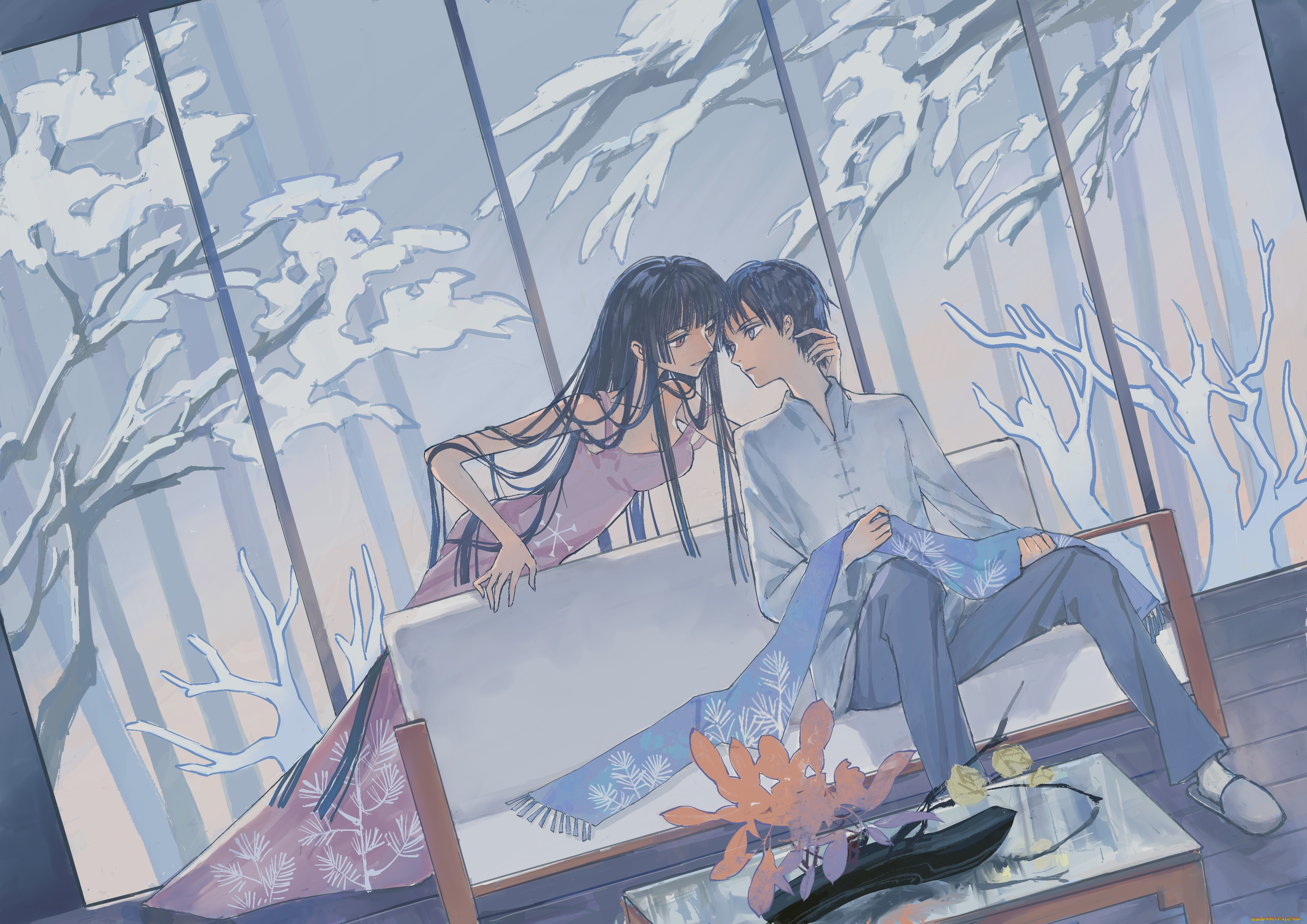 аниме, xxxholic, триплексоголик