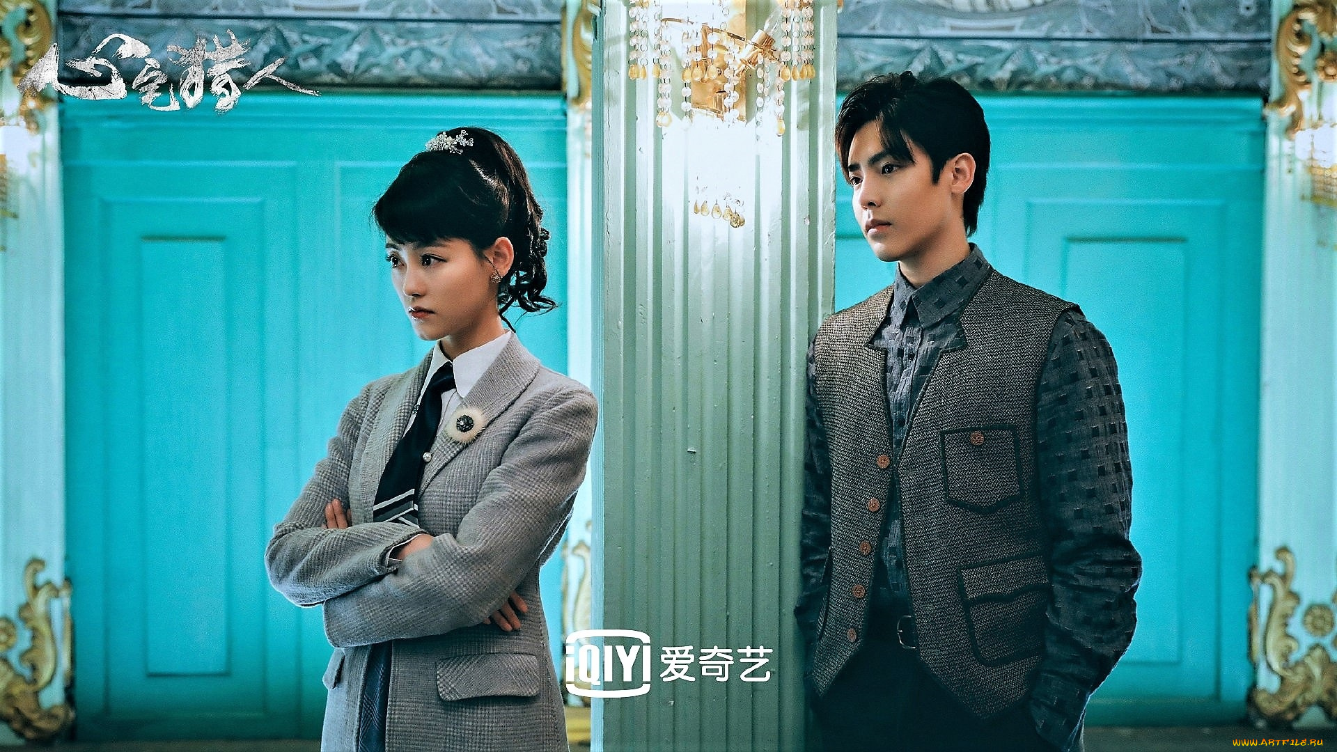 кино, фильмы, psych-hunter, парень, девушка, колонны