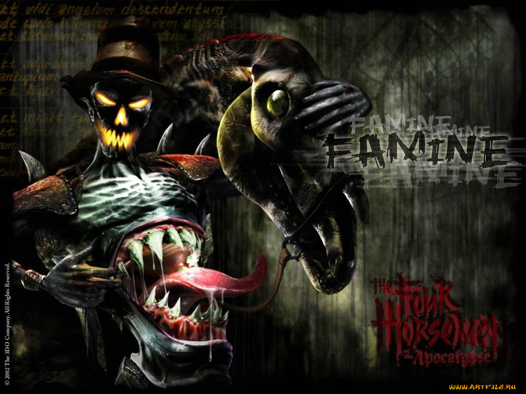 four, horsemen, of, apocalypse, видео, игры, the