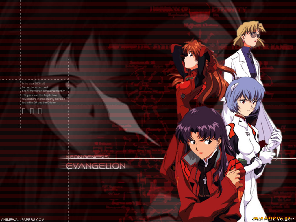 аниме, evangelion