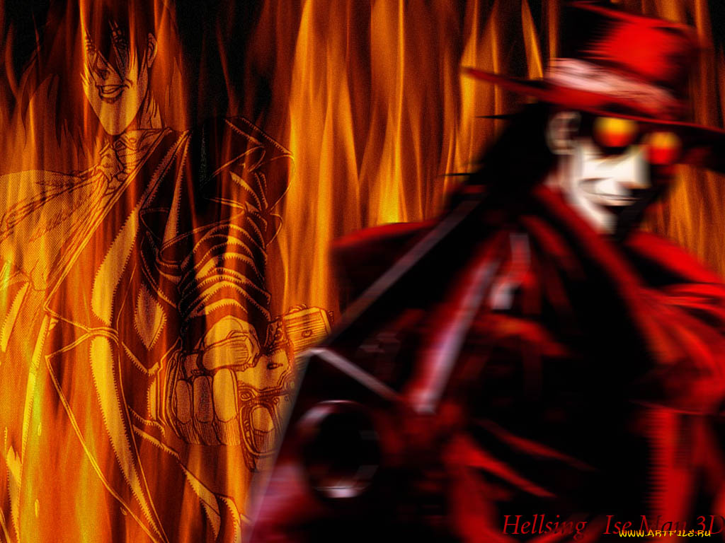 hellsing, аниме