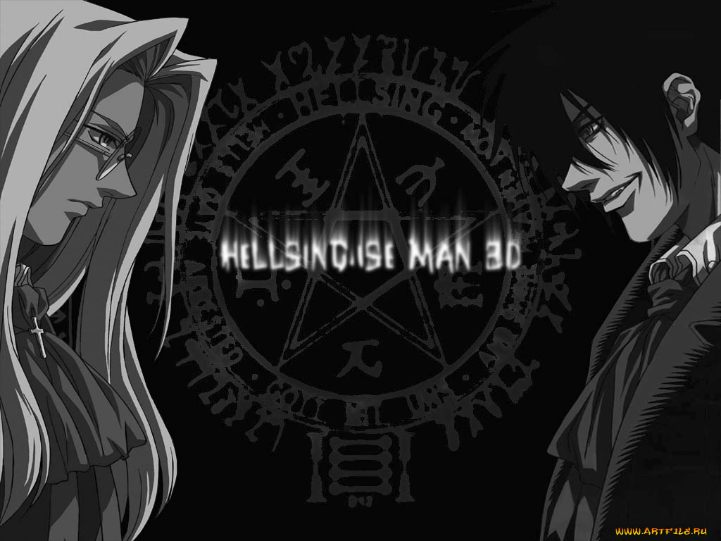 hellsing, аниме