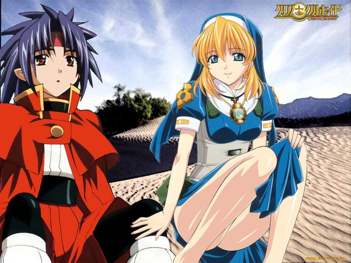 аниме, chrno, crusade