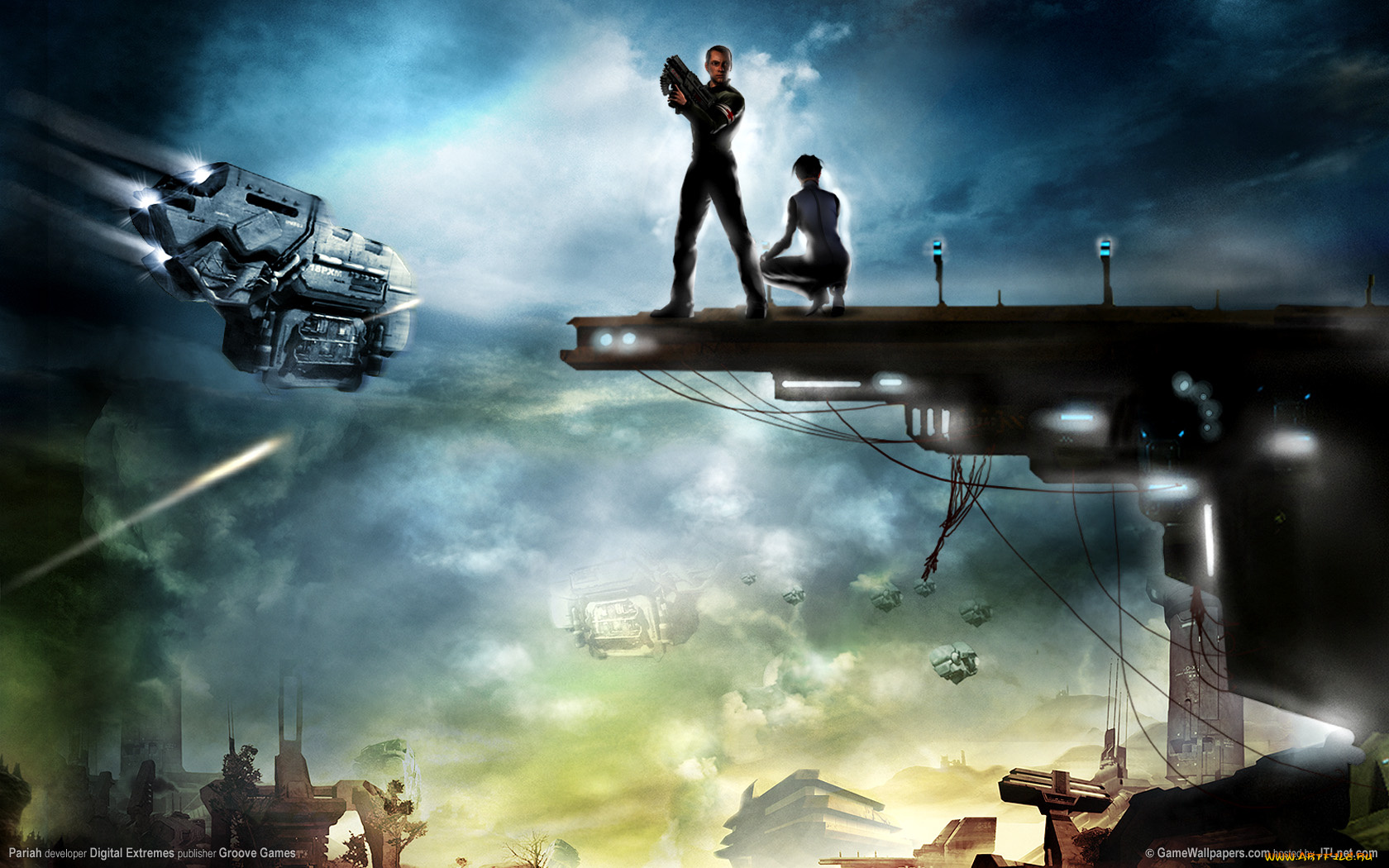 видео, игры, pariah