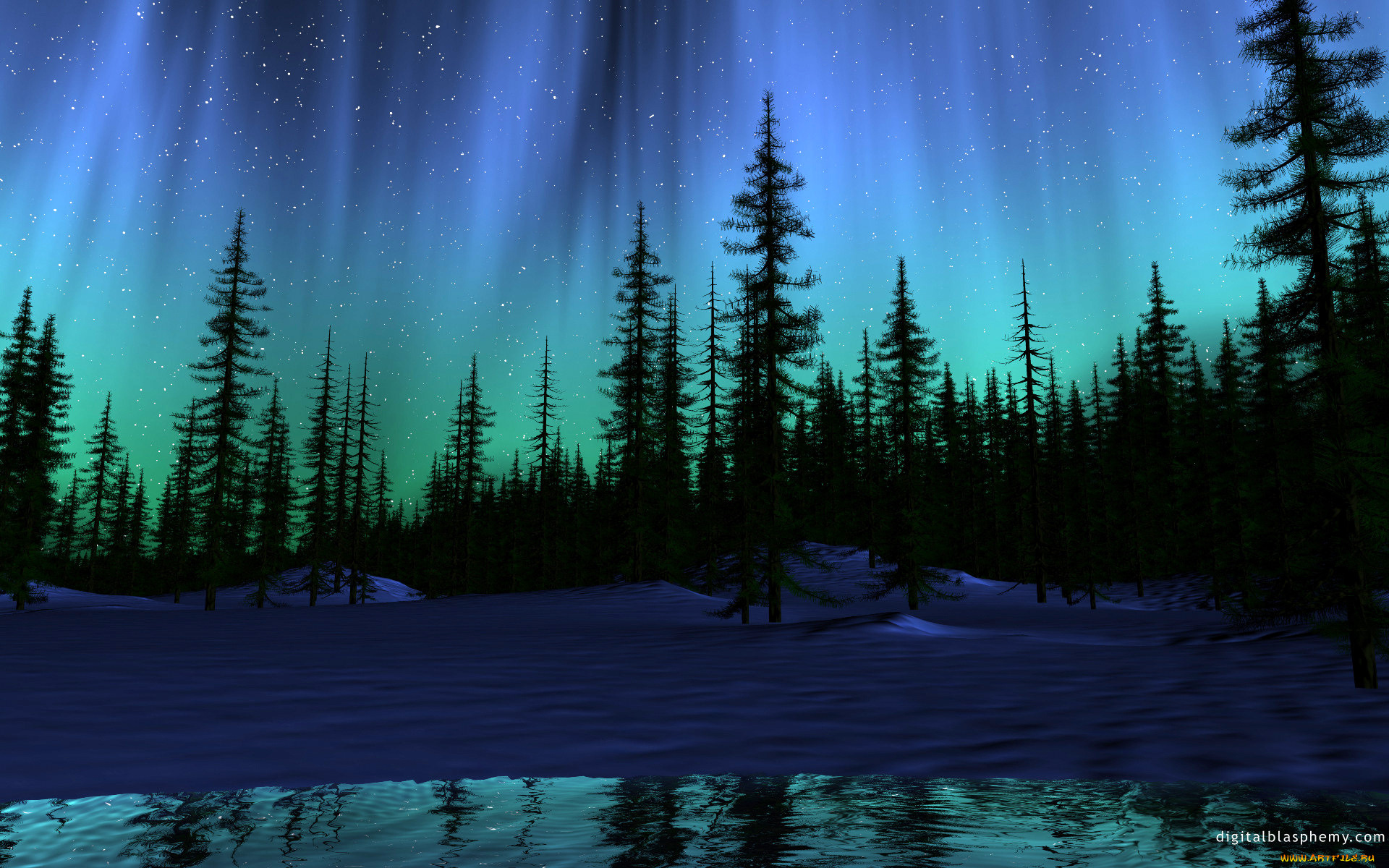 3д, графика, nature, landscape, природа