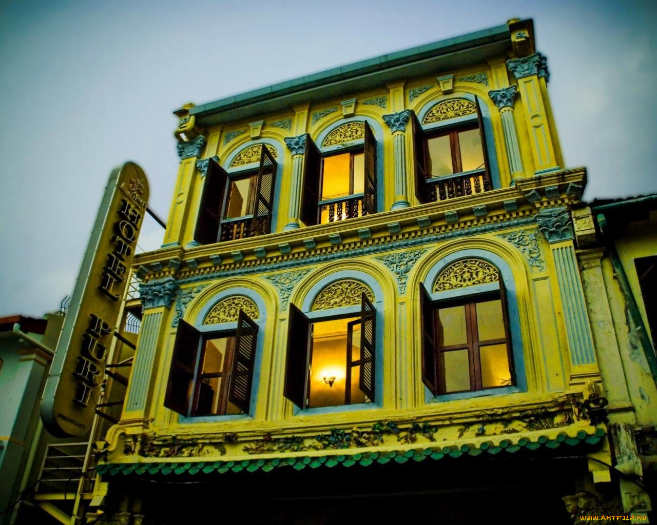 города, здания, дома