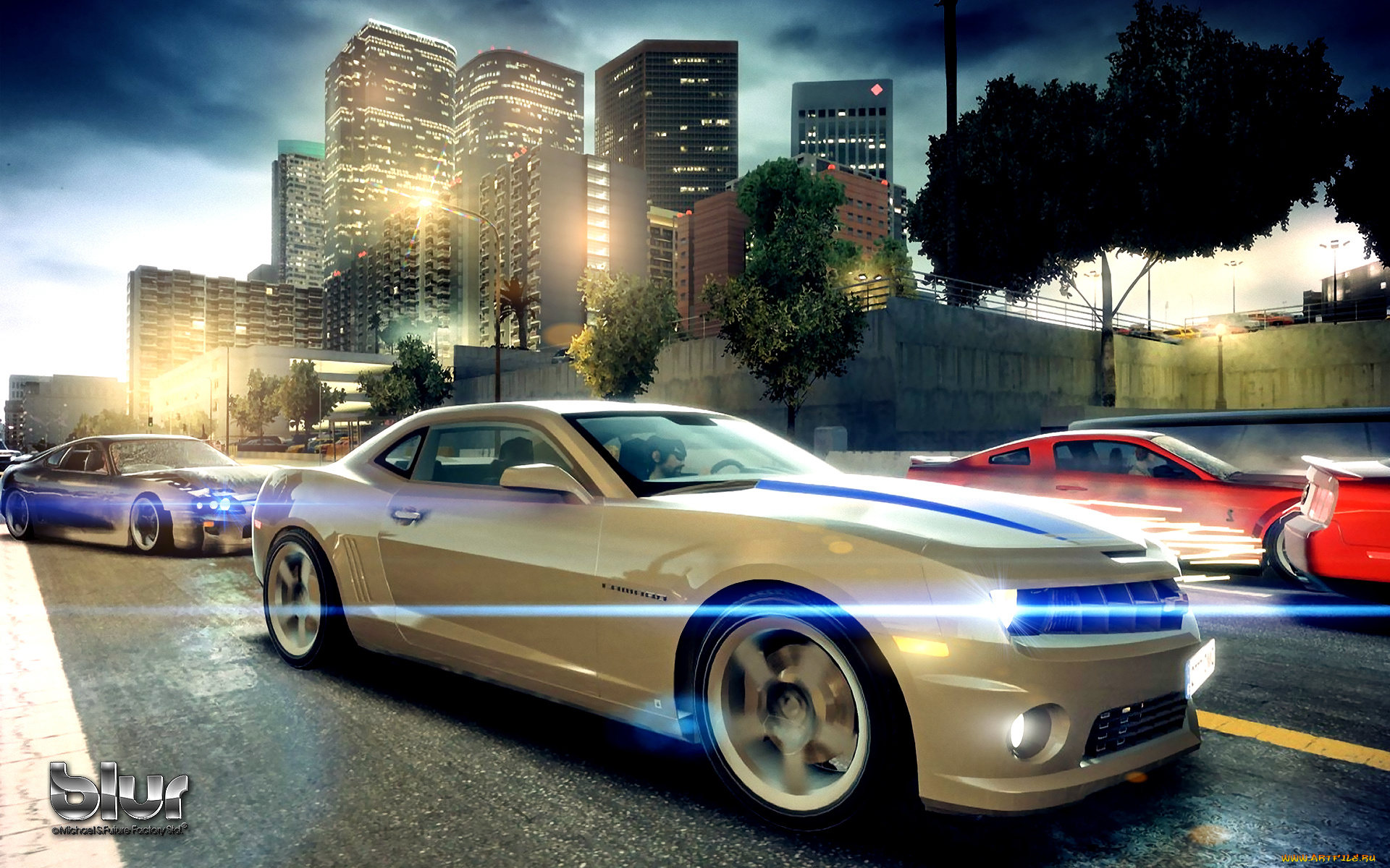 blur, видео, игры