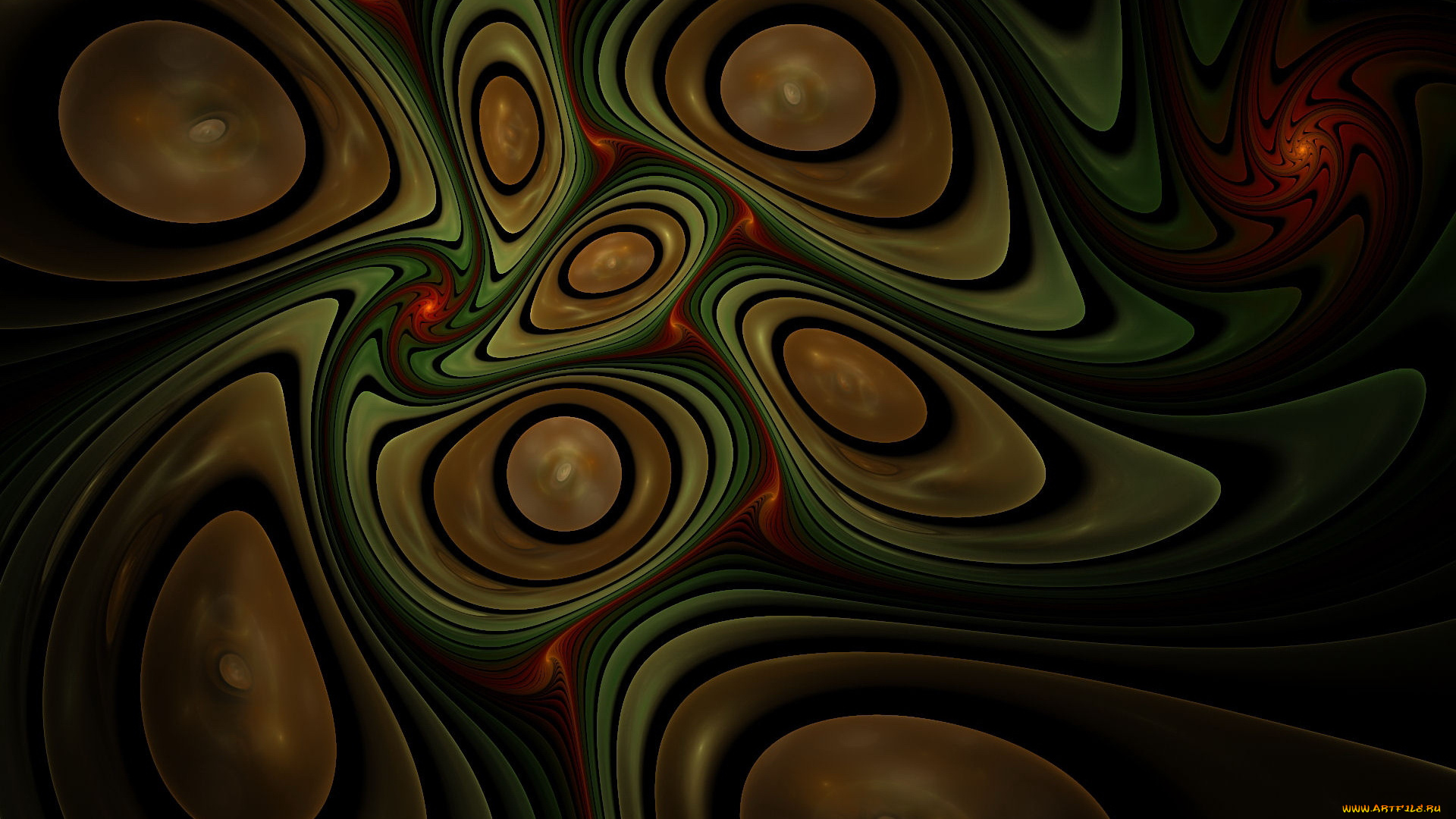 3д, графика, fractal, фракталы, абстракции